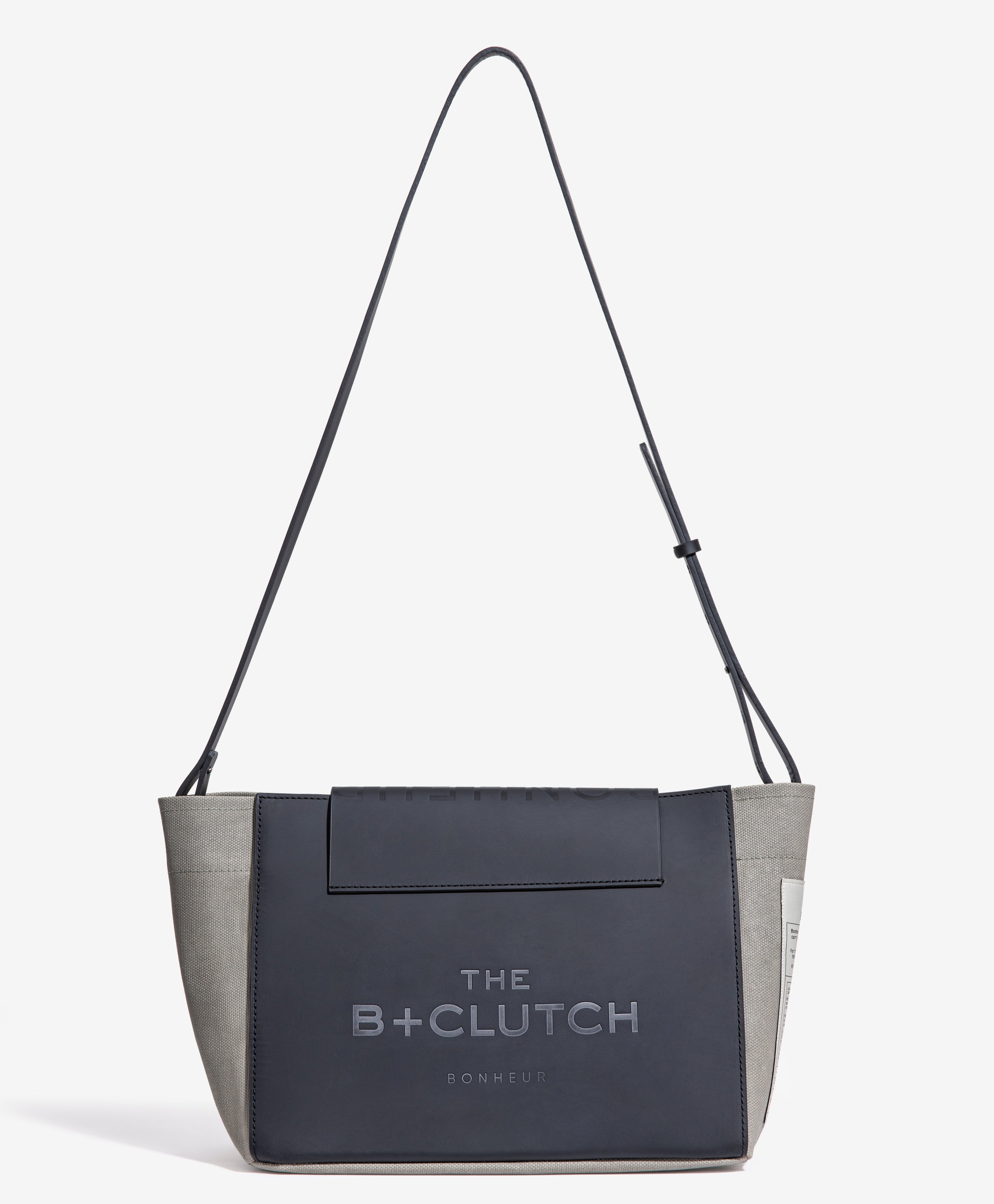 N°6 Canvas Clutch+Bag - Milky Green