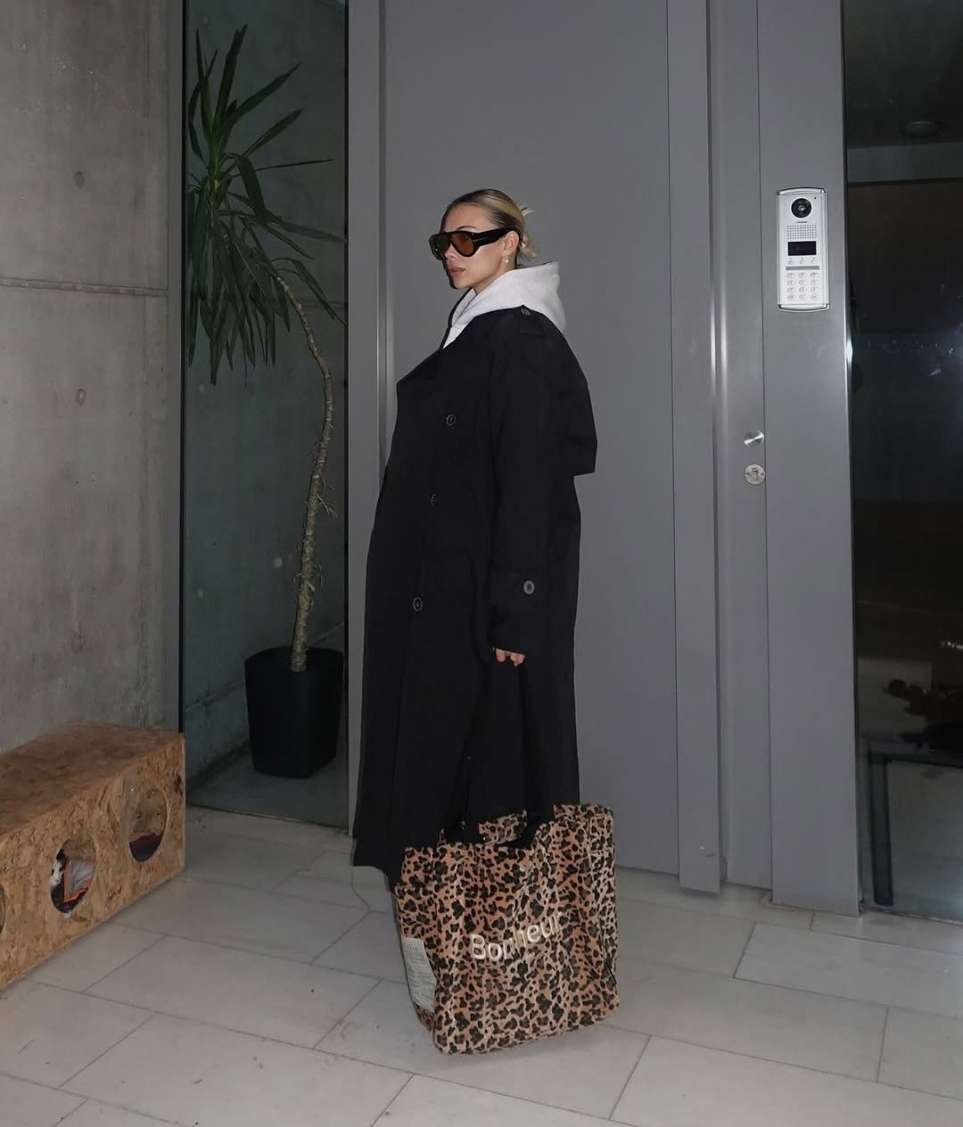 N°4 Kanvas Çanta - Leopard