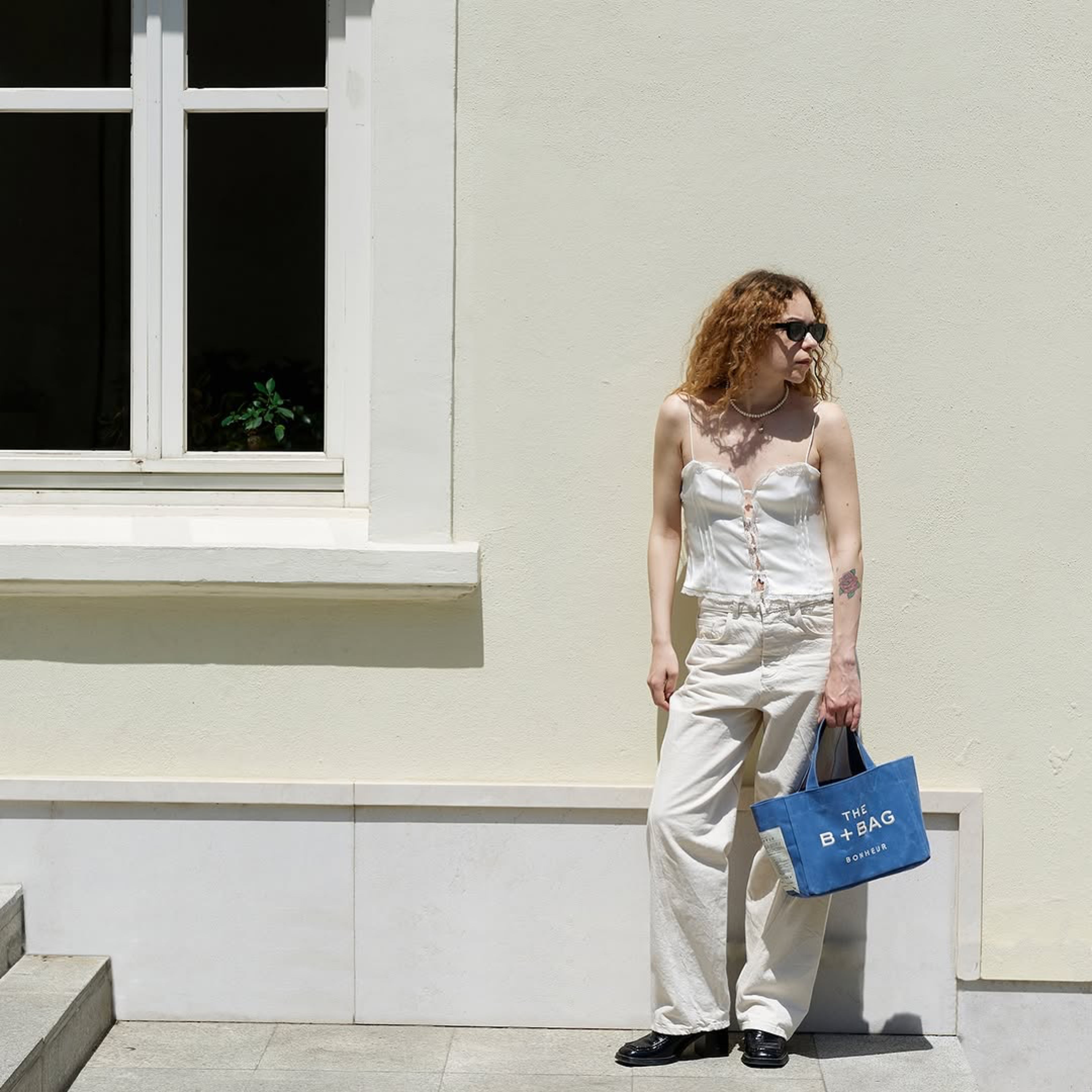 Kanvas Parısıan Blue Çanta
