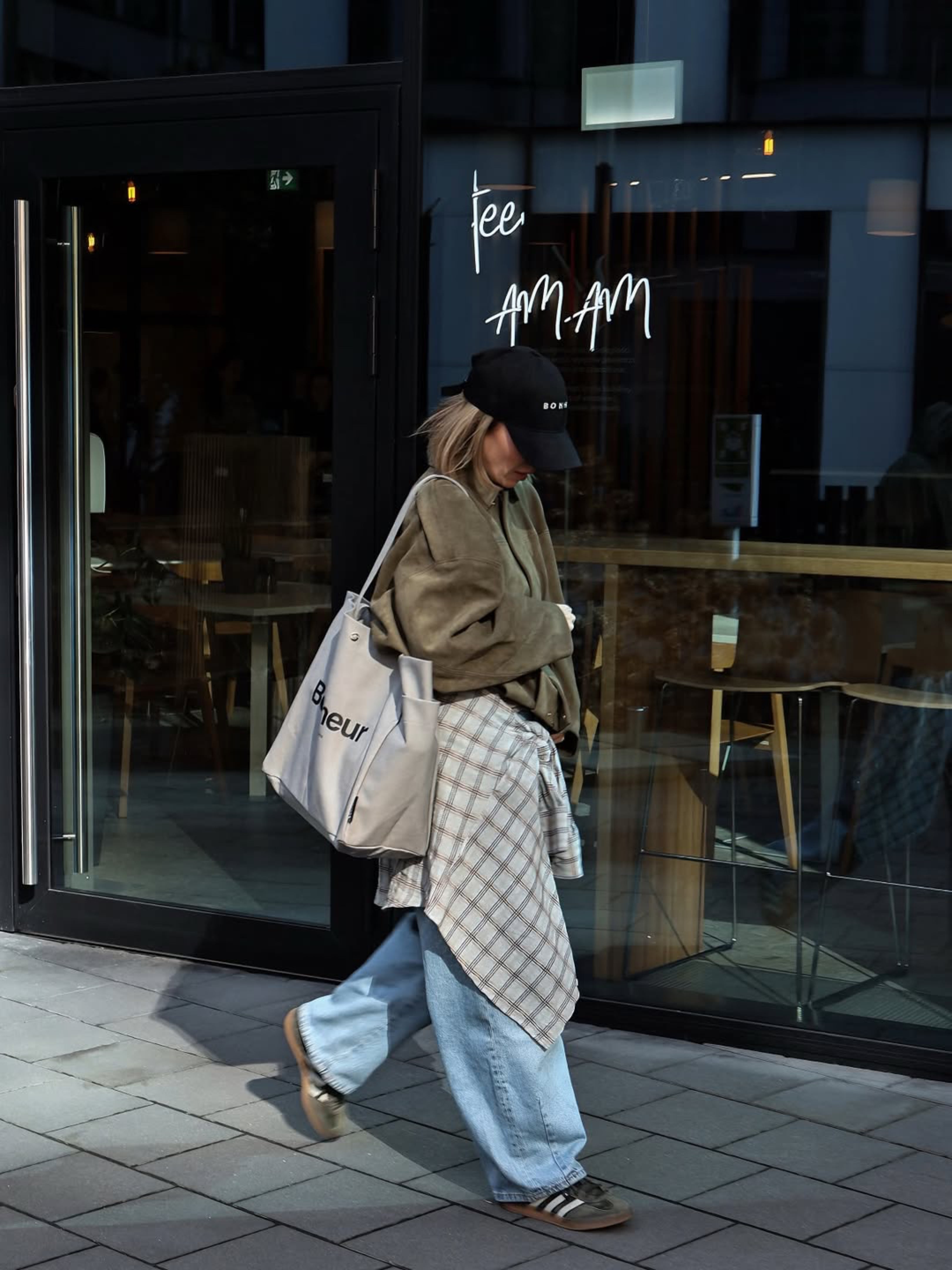 N°4 Kanvas Çanta- Suede Gray