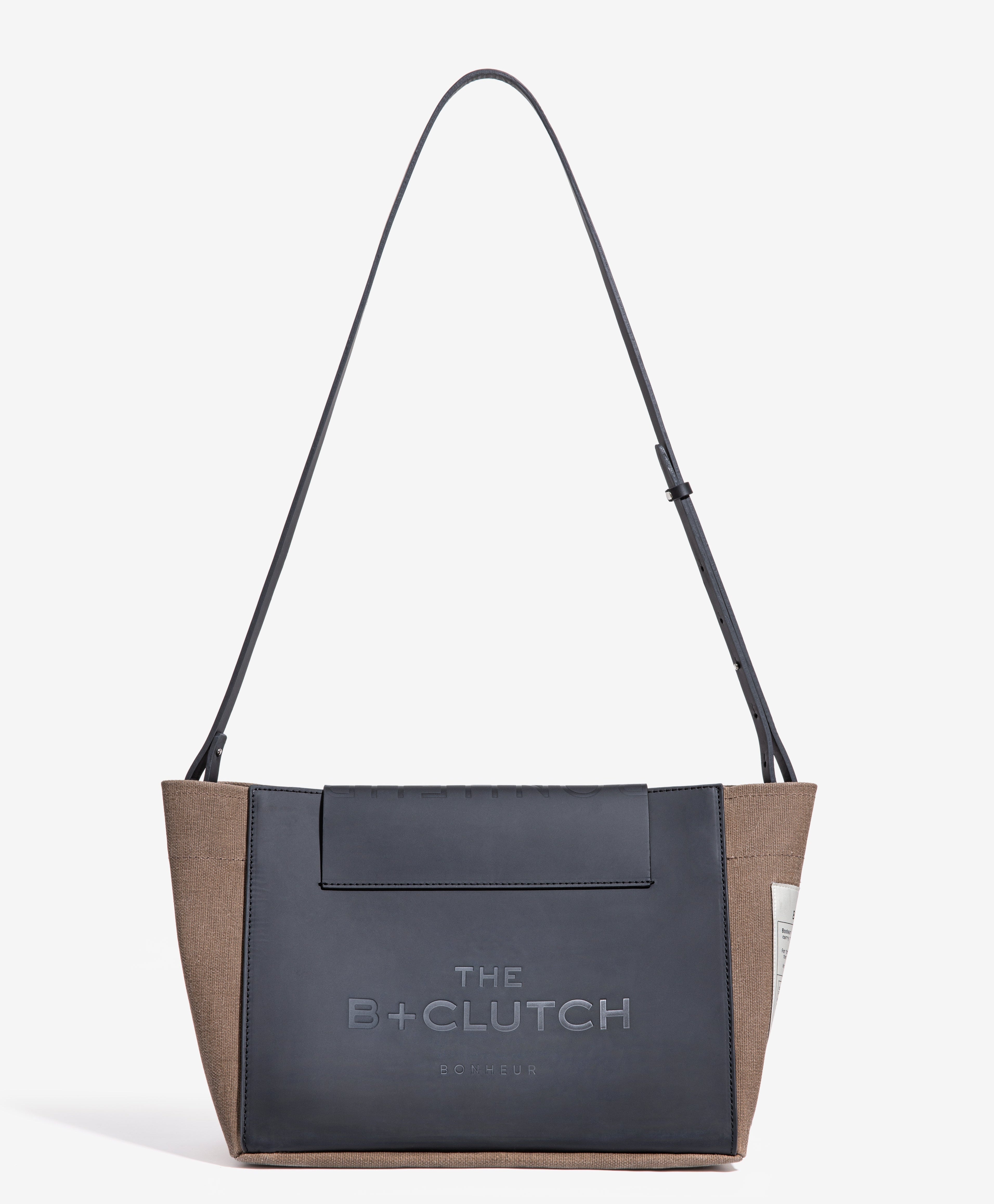 N°6 Canvas Clutch+Bag - Chocolate Malt