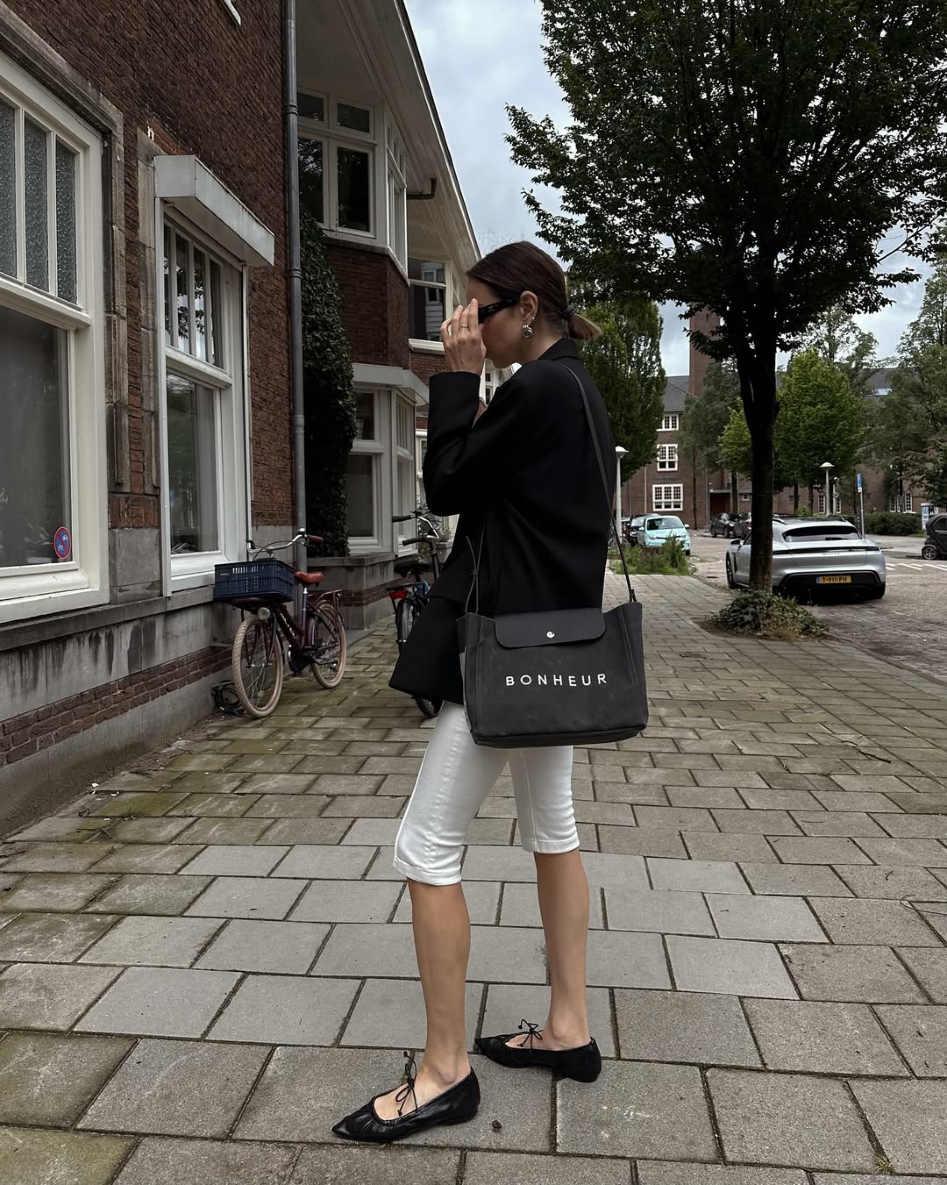 N°6 Canvas Clutch+Bag - Parisian Night