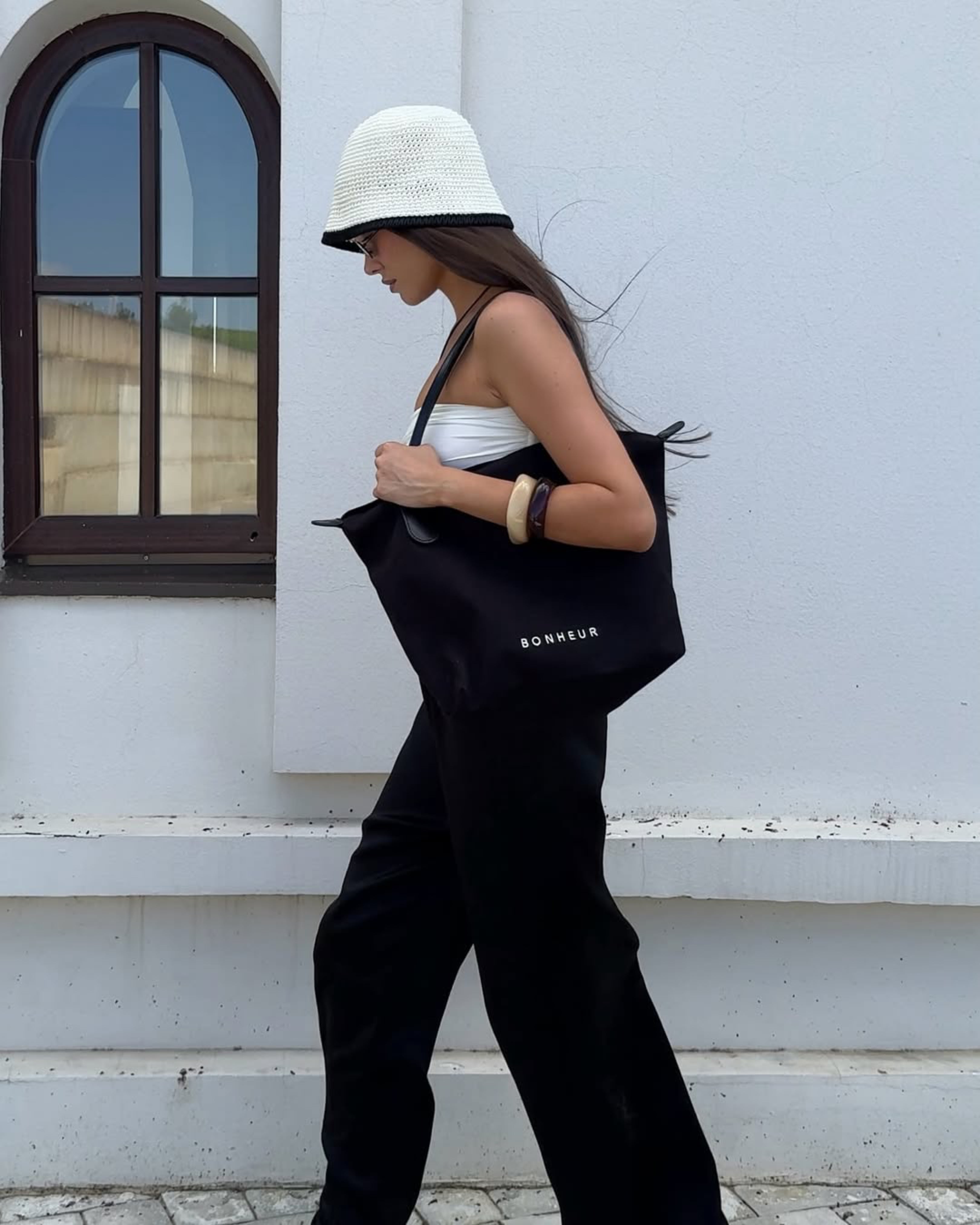 N°7 Canvas Bag- Iconıc Black