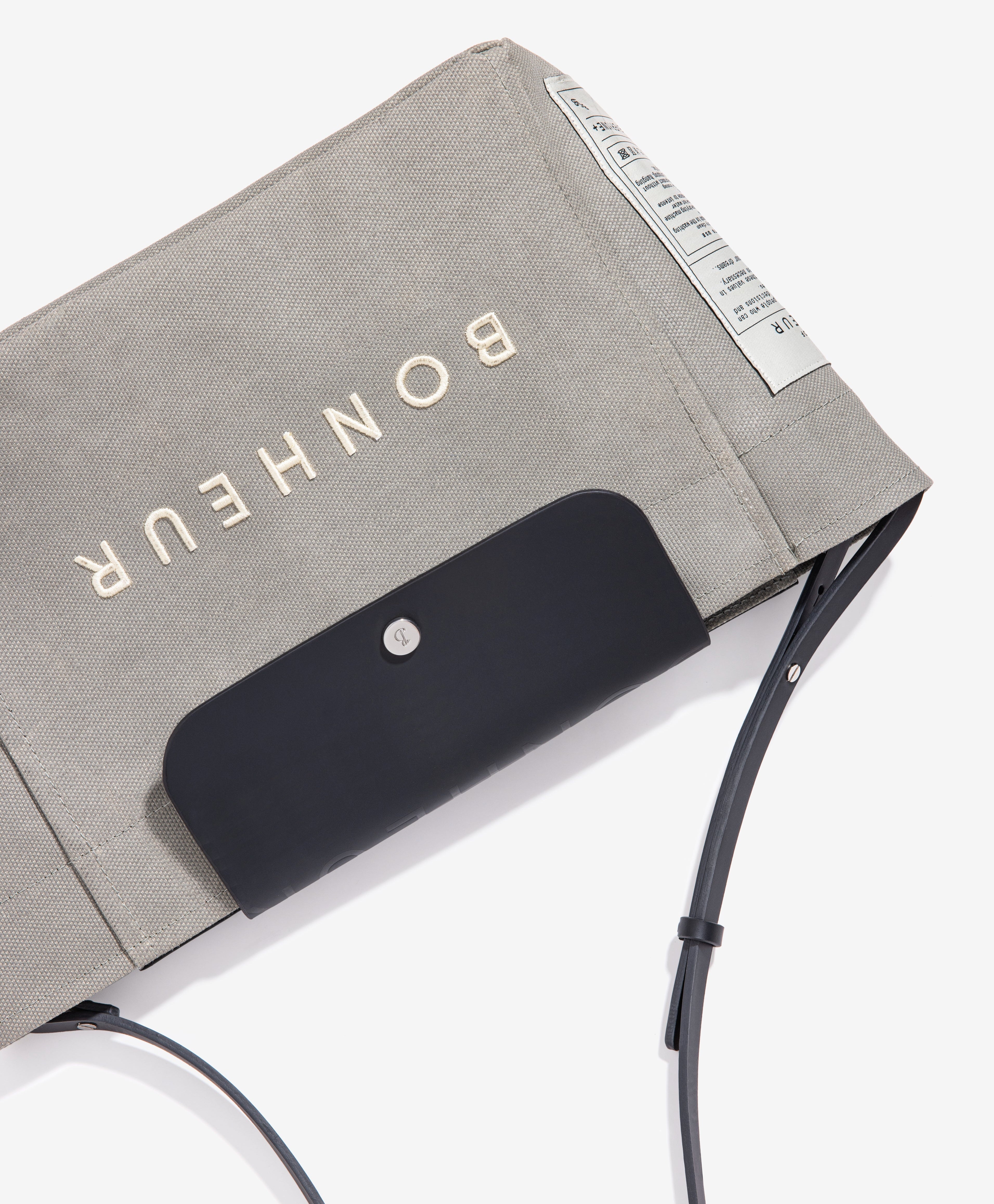 N°6 Canvas Clutch+Bag - Milky Green