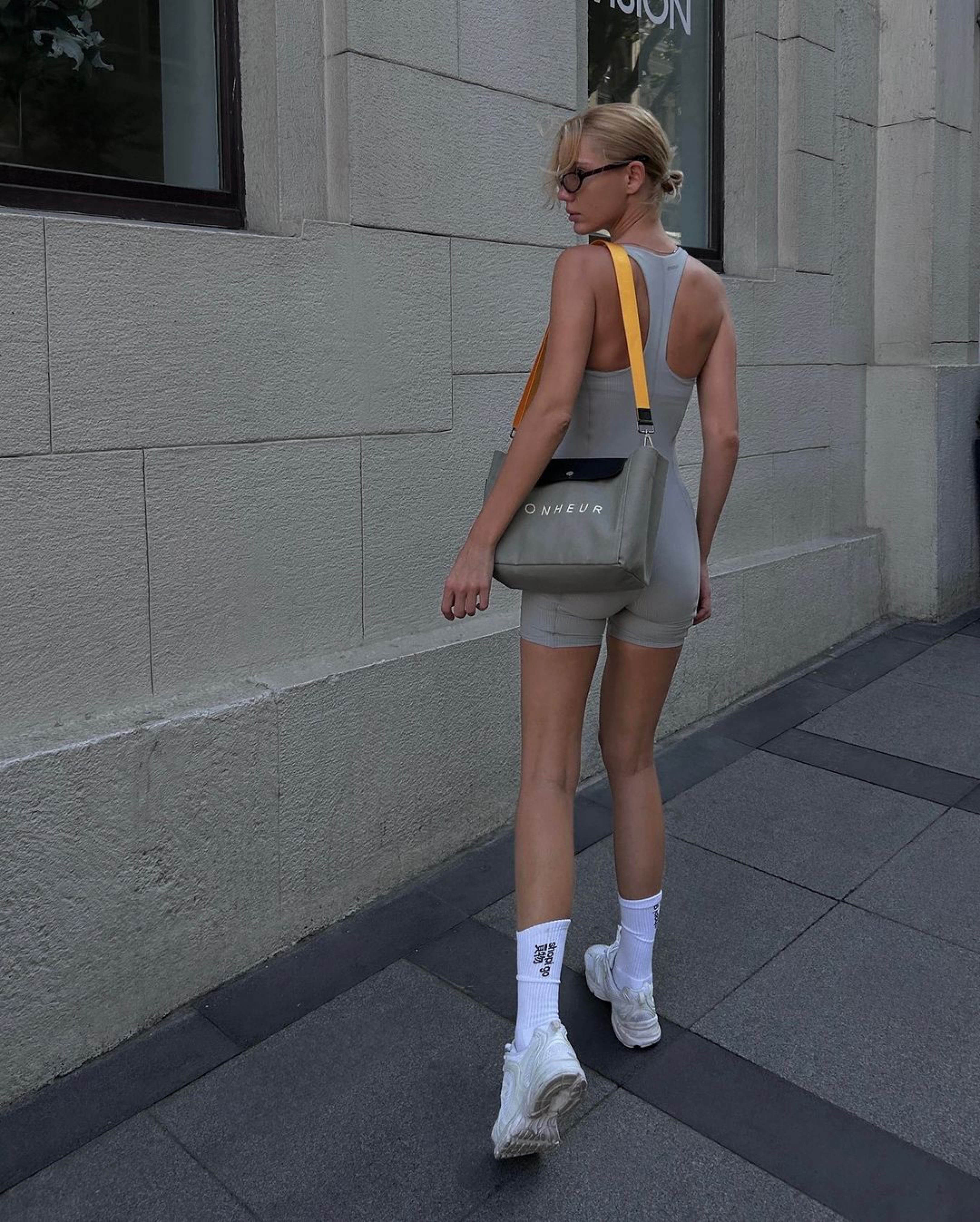 N°6 Canvas Clutch+Bag - Milky Green