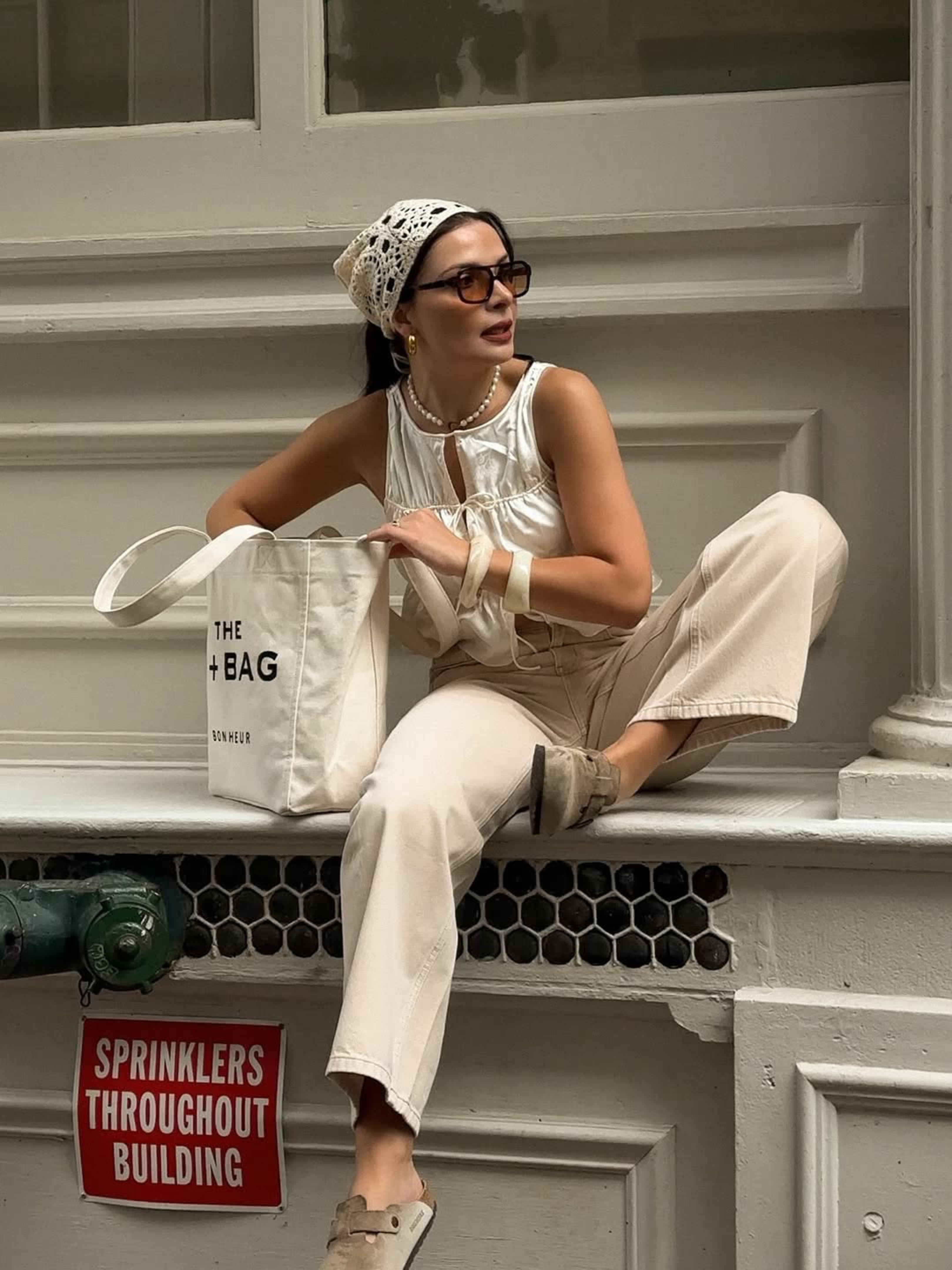 Kanvas Coconut Mılk Orta Boy Çanta