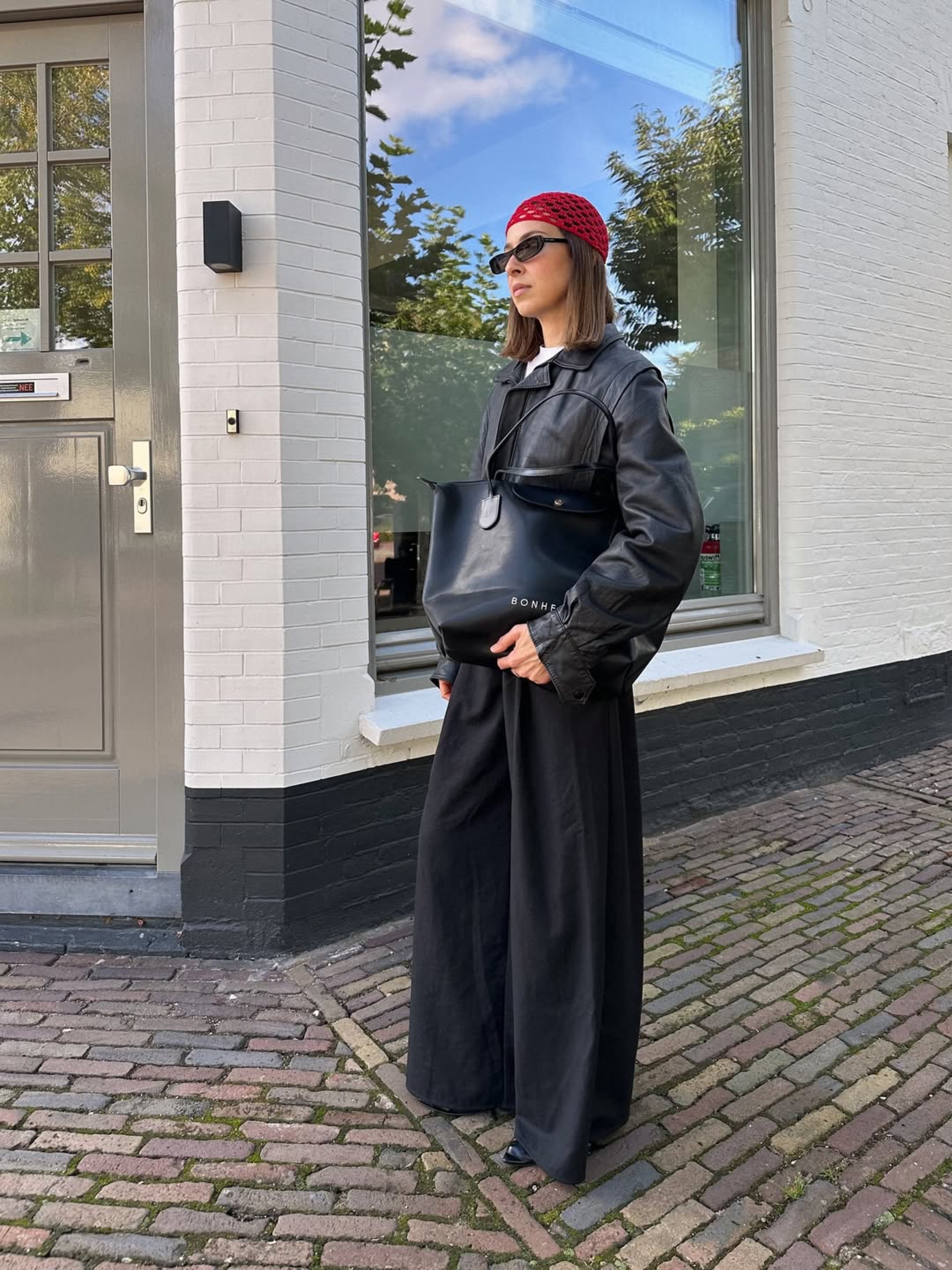 N°7 Vegan Bag- Vegan Phantom Black