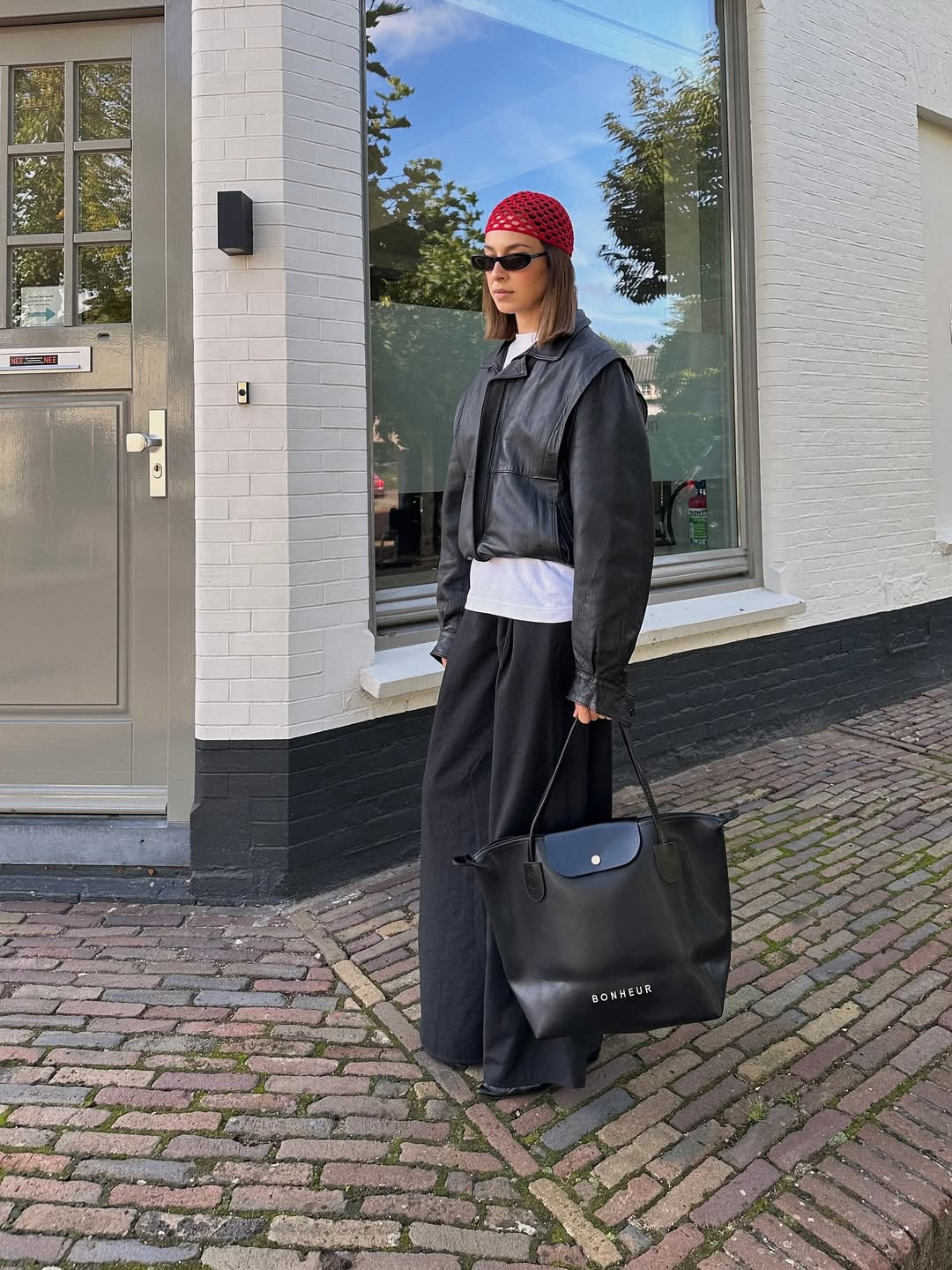 N°7 Vegan Bag- Vegan Phantom Black