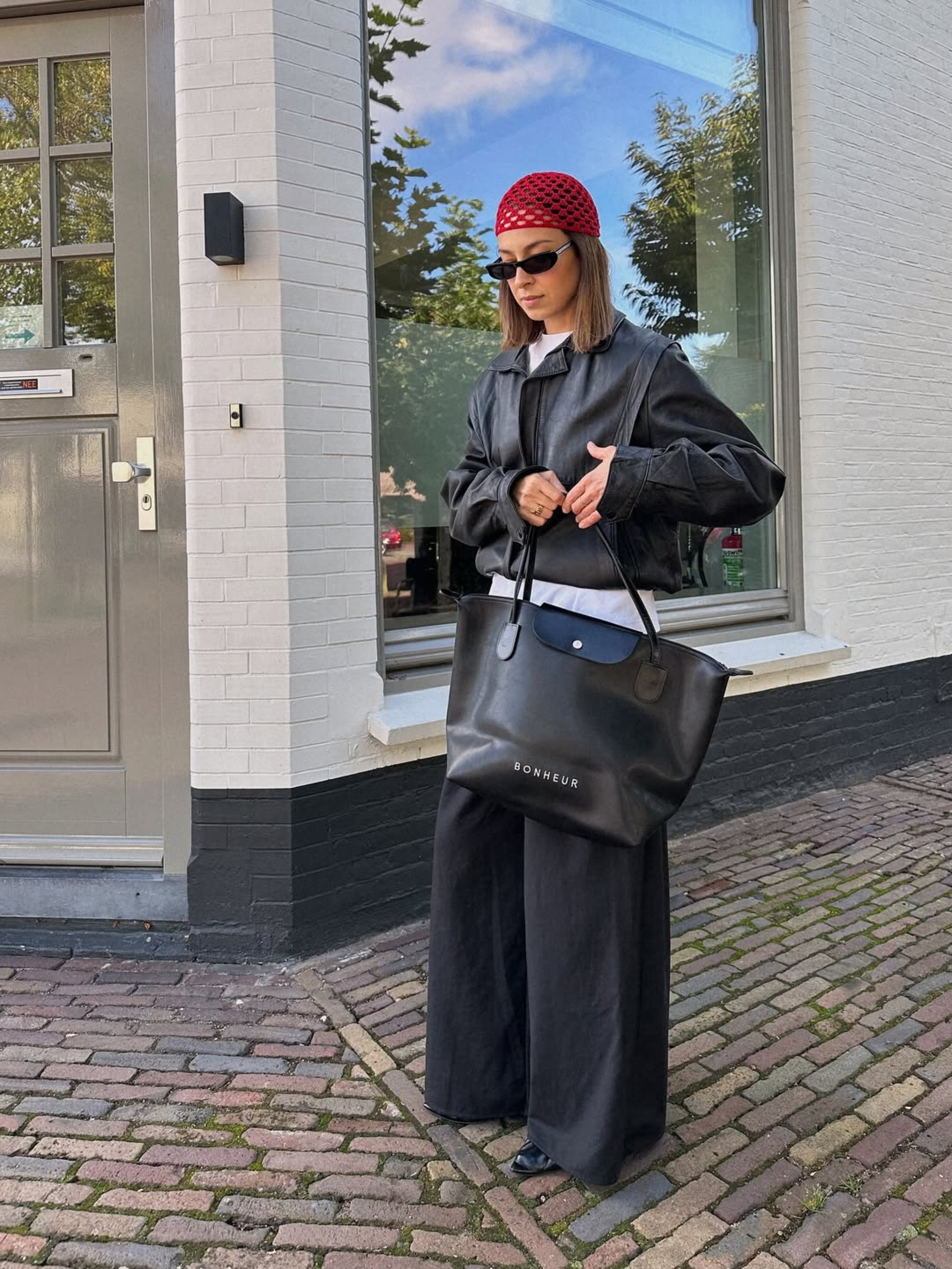N°7 Vegan Bag- Vegan Phantom Black