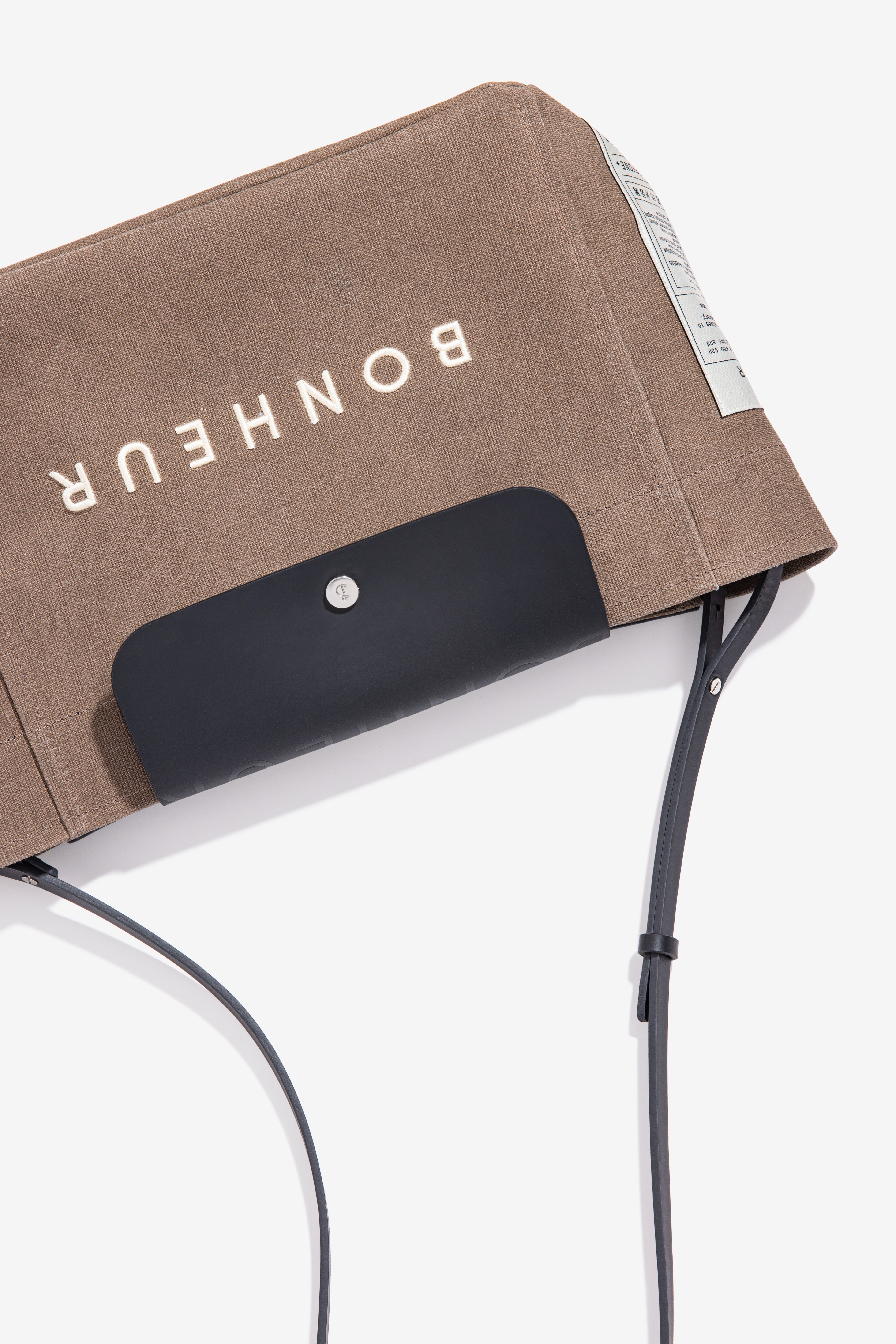 N°6 Canvas Clutch+Bag - Chocolate Malt