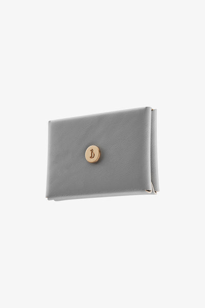 Stone Gray Card Holder