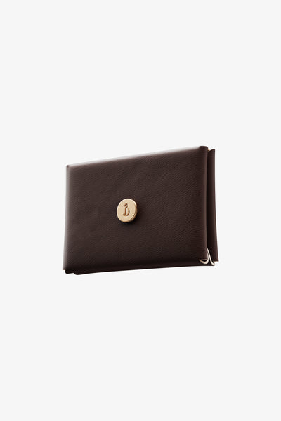 Dark Brown Card Holder