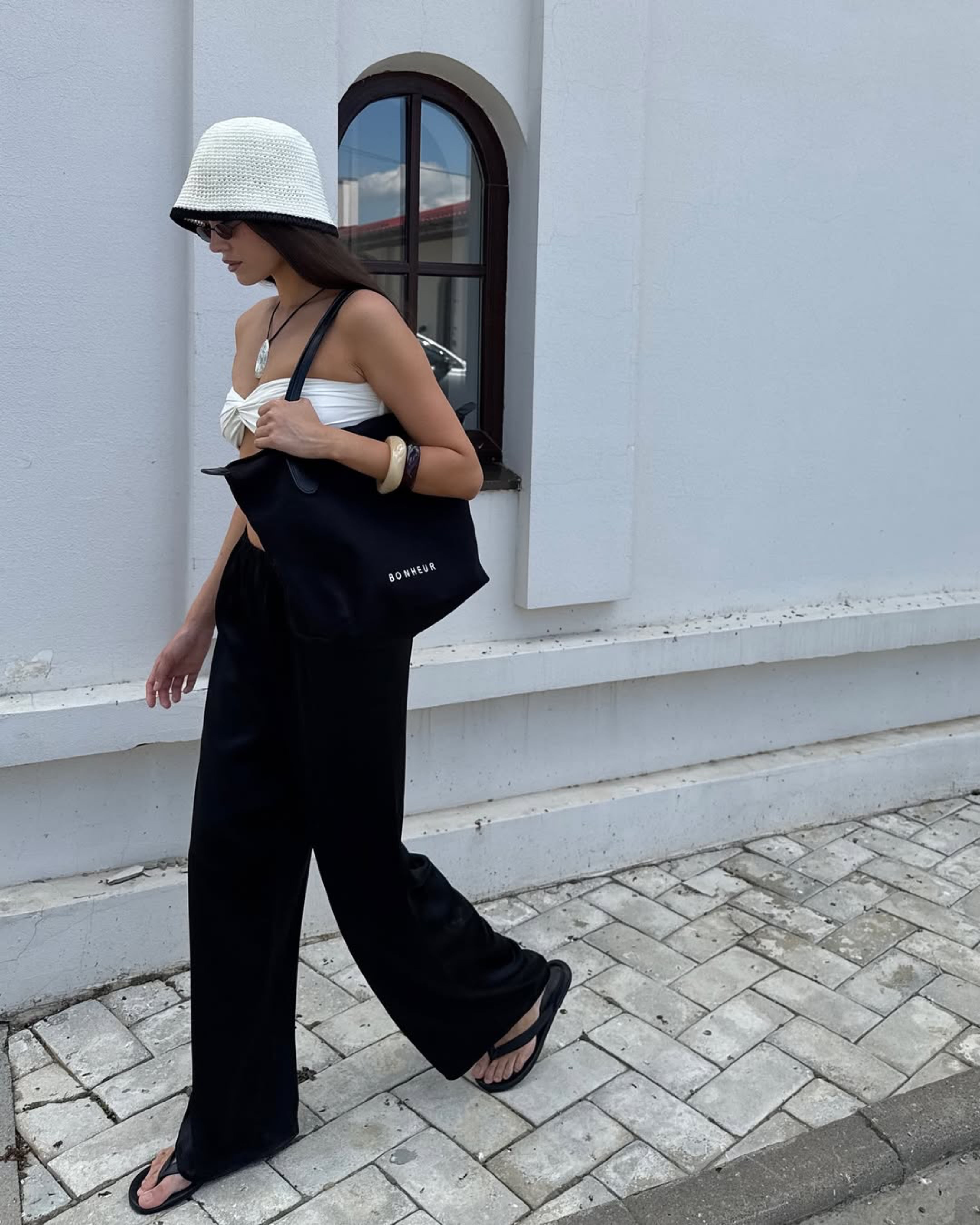 N°7 Canvas Bag- Iconıc Black