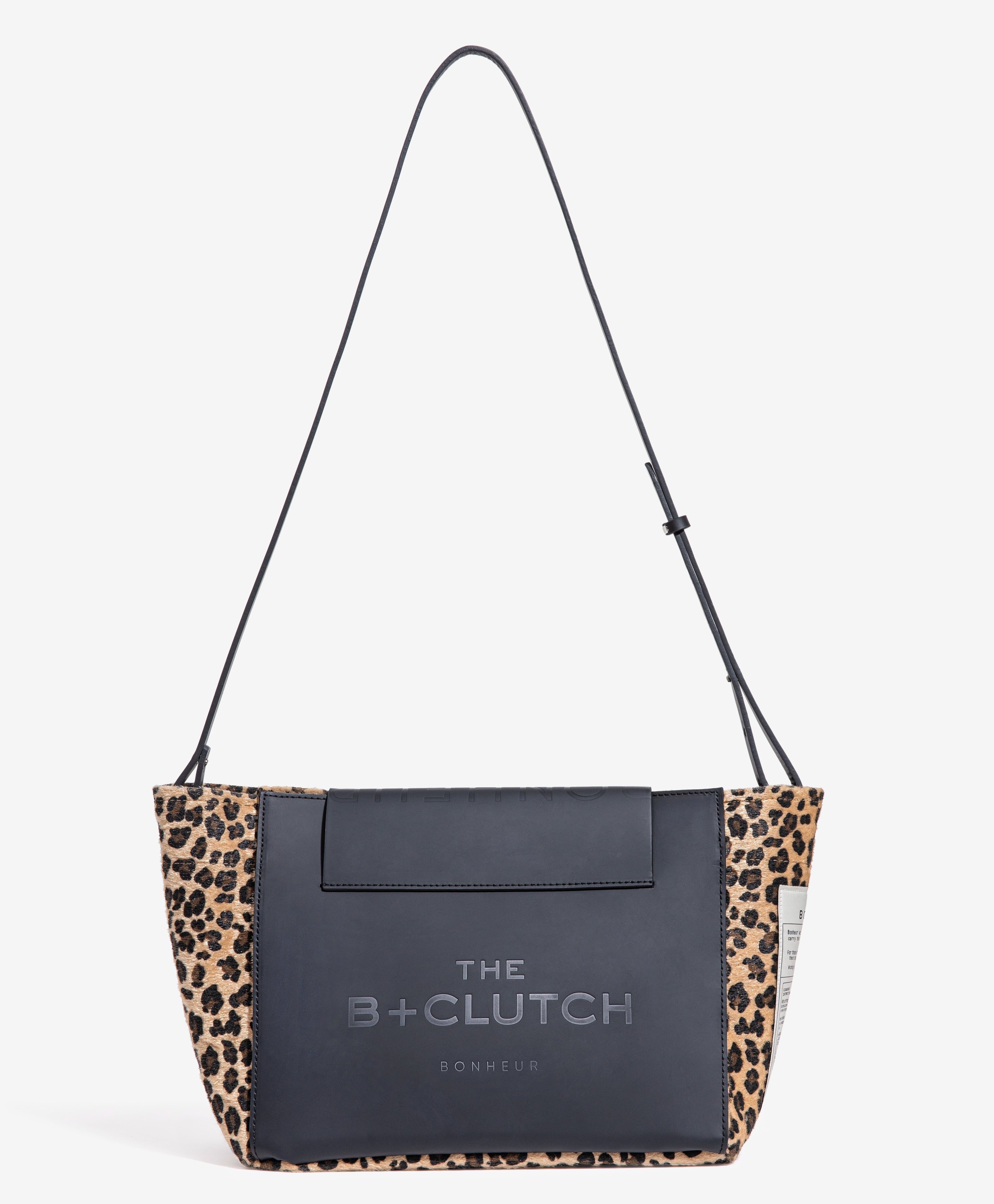 N°6 Canvas Clutch+Bag - Leopard