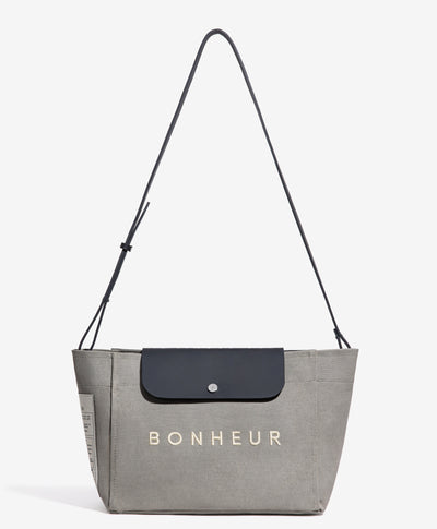 N°6 Canvas Clutch+Bag - Milky Green