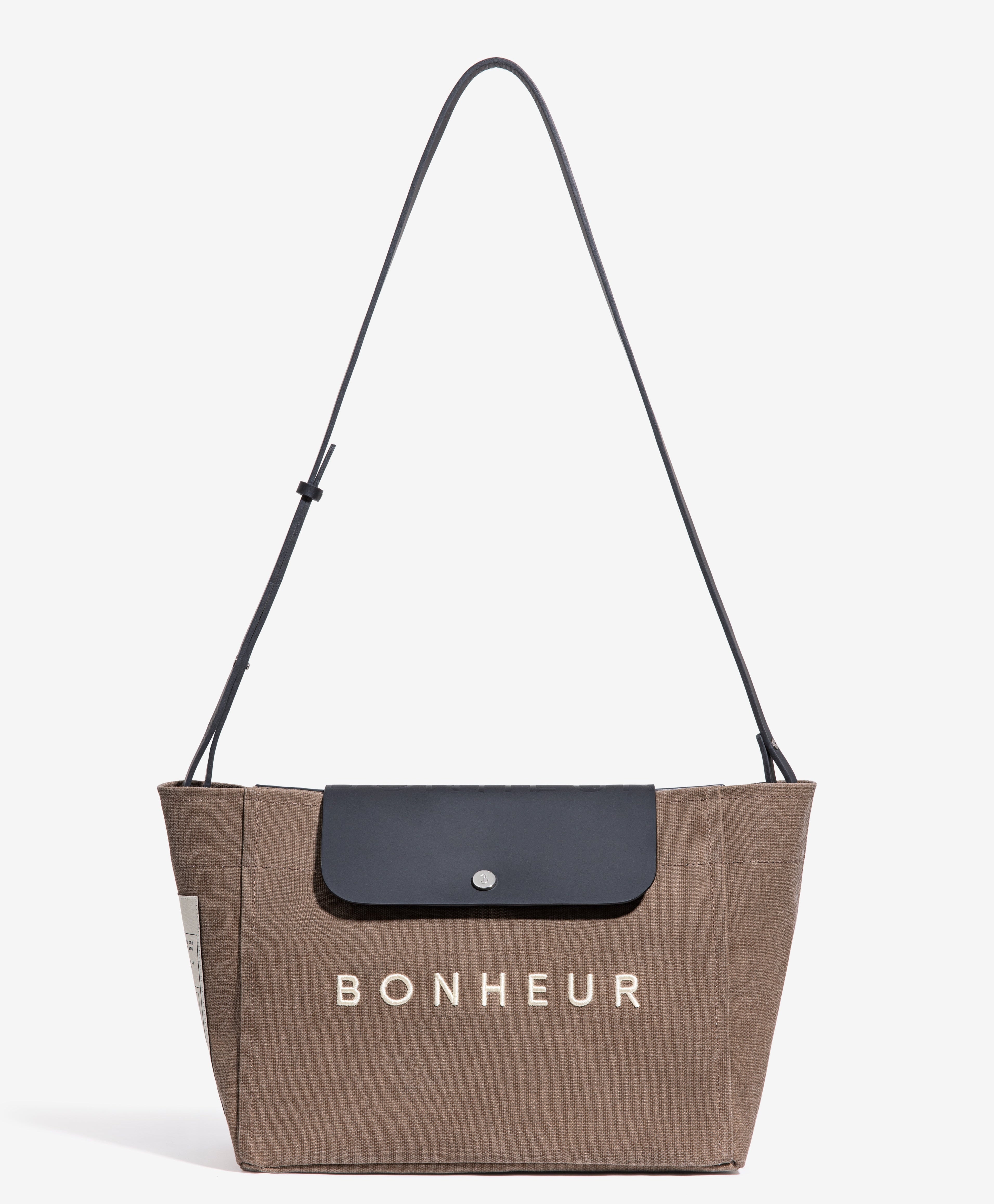 N°6 Canvas Clutch+Bag - Chocolate Malt