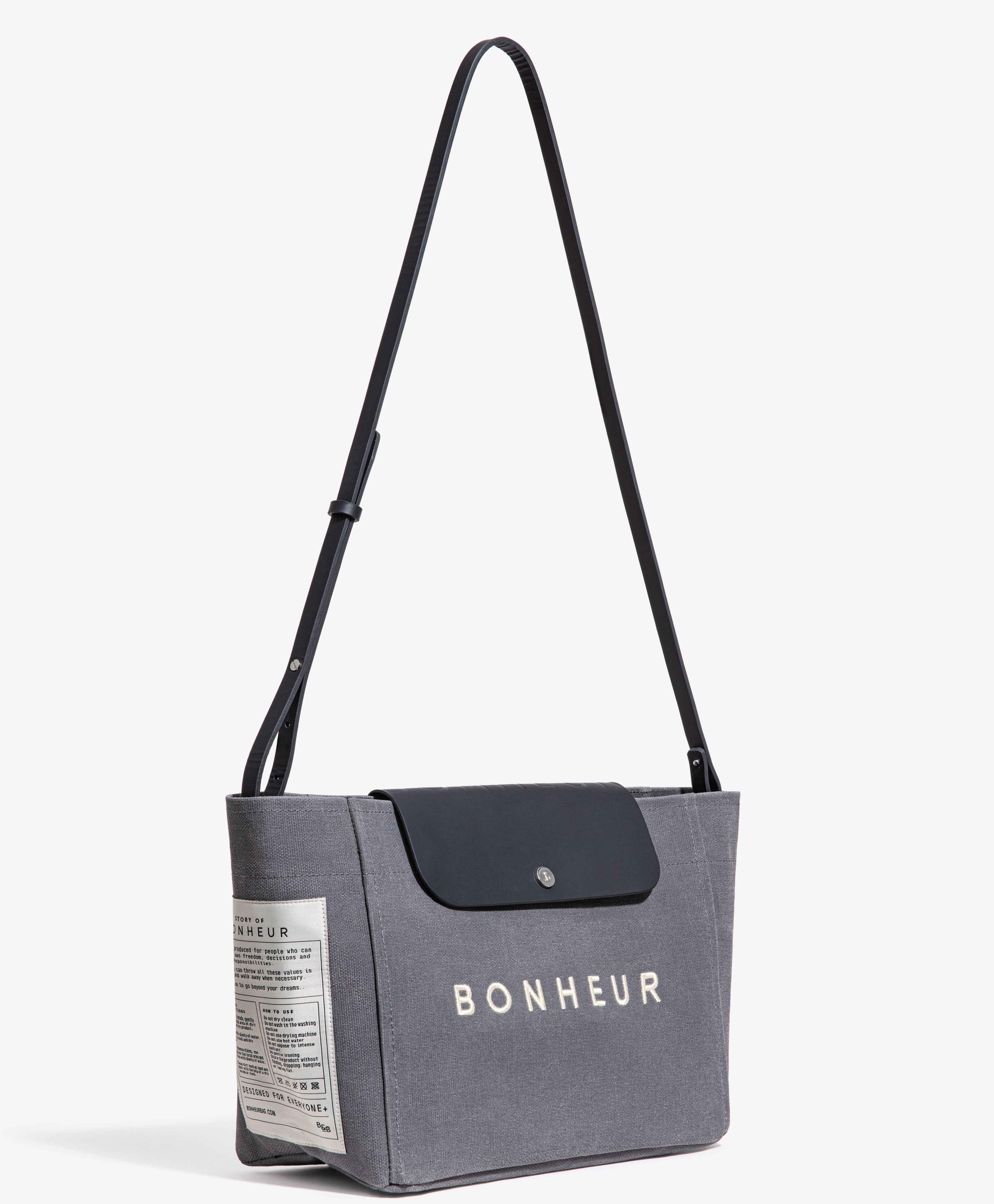 N°6 Canvas Clutch+Bag - Ghost Gray
