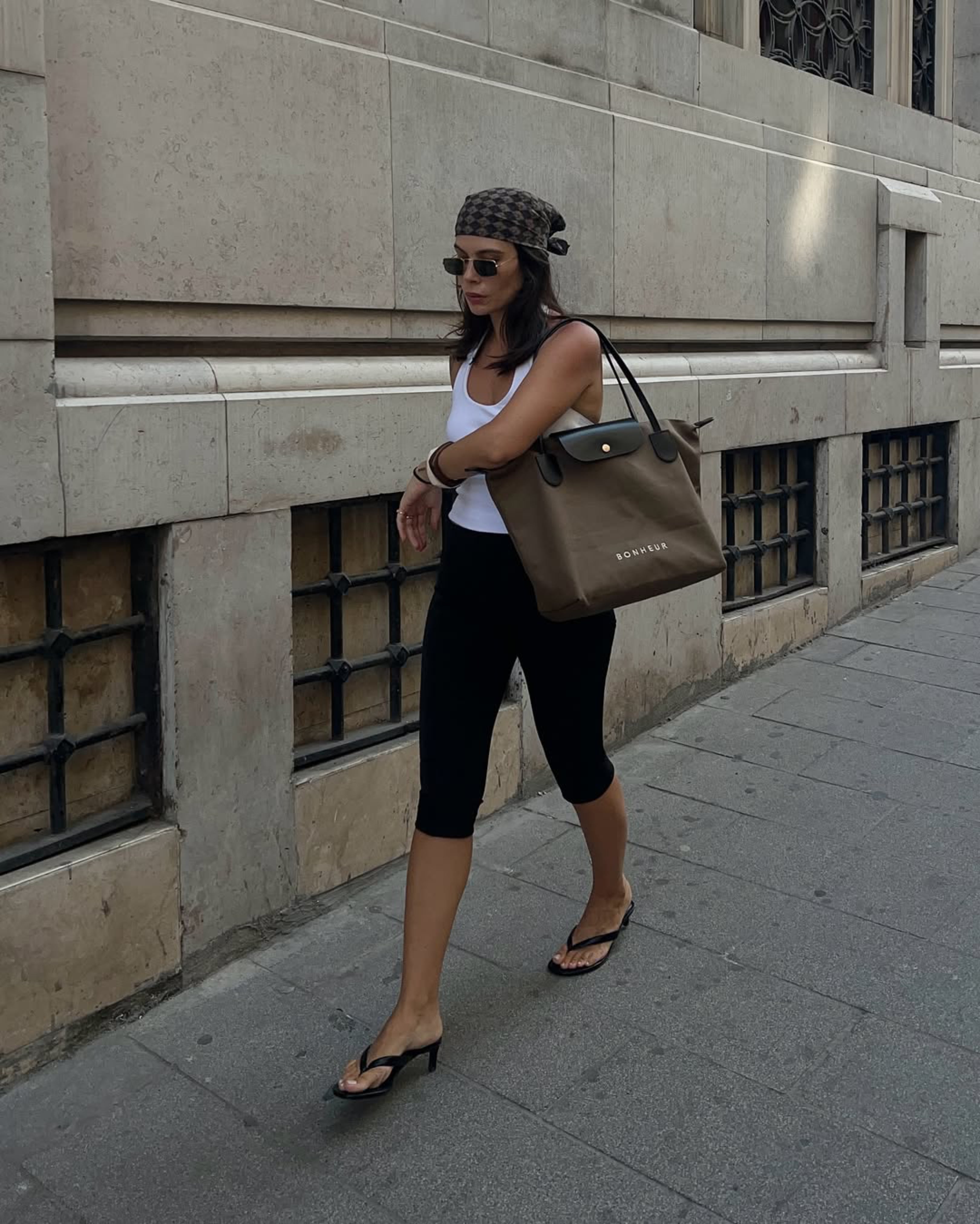 N°7 Canvas Bag- Mocha Cream