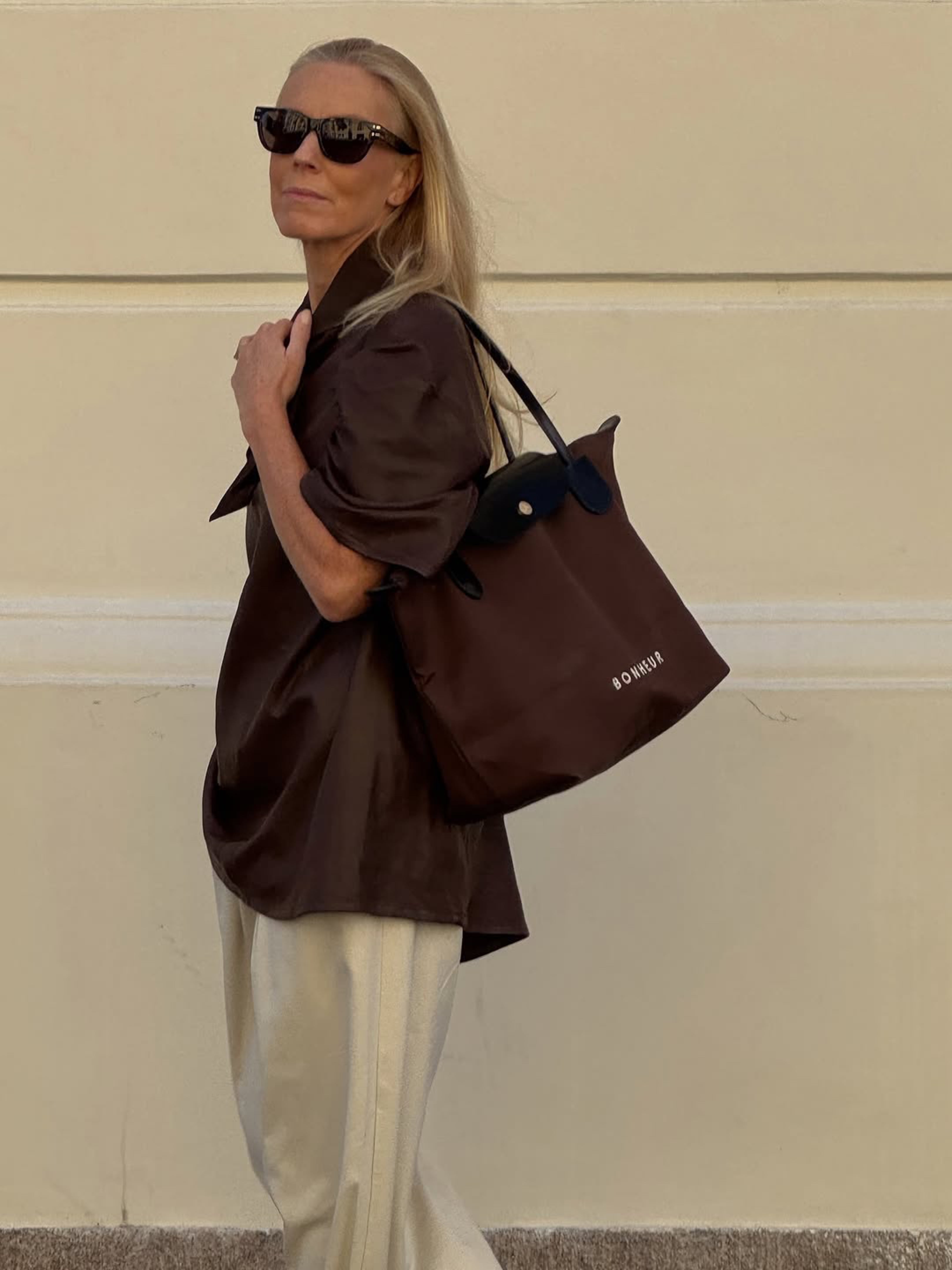 N°7 Canvas Bag- Chocolate Brownıe