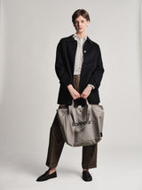 N°4 Canvas Cotton Bag- Suede Gray