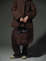 N°7 Canvas Bag- Chocolate Brownıe