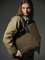 N°7 Canvas Bag- Army Green