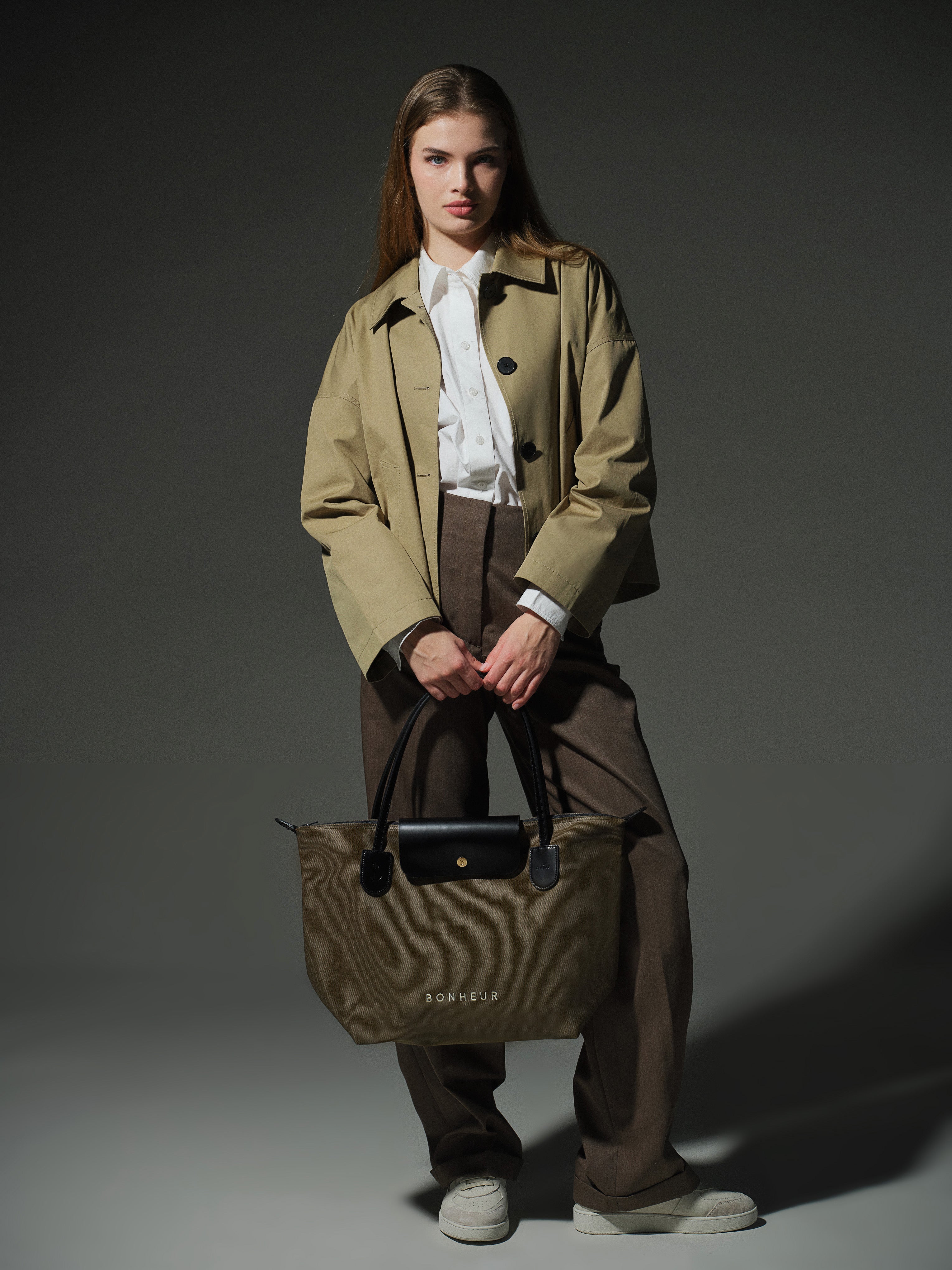 N°7 Canvas Bag- Army Green