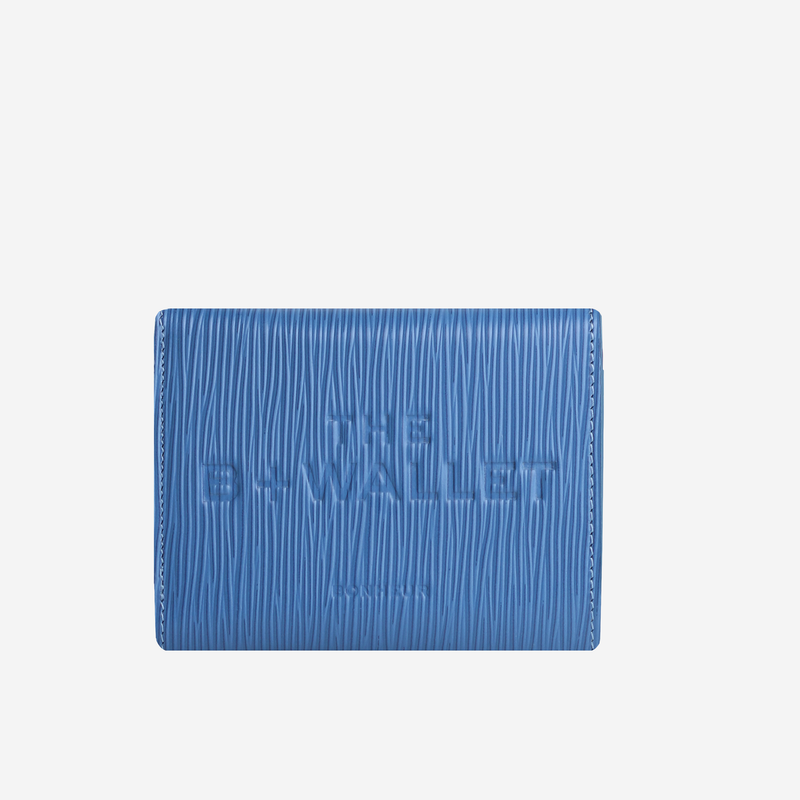 B+ Wallet- Blue Jasper Small