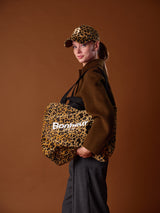 N°4 Canvas Cotton Bag - Leopard