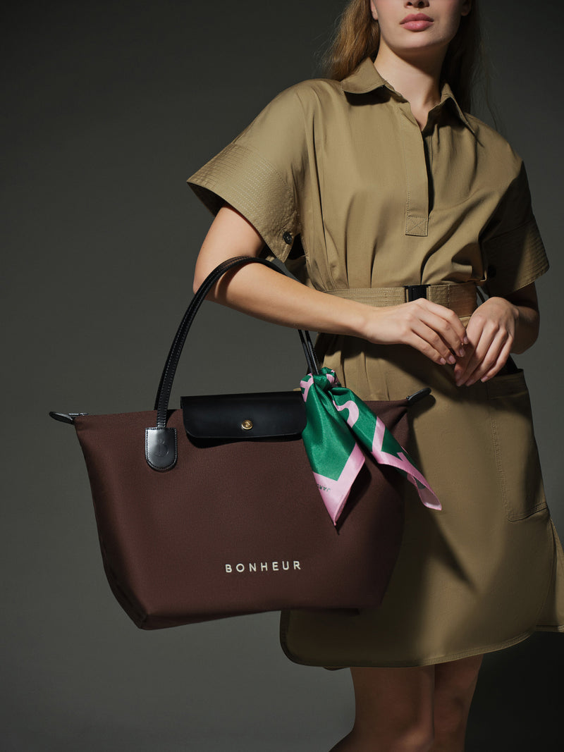 N°7 Canvas Bag- Chocolate Brownıe