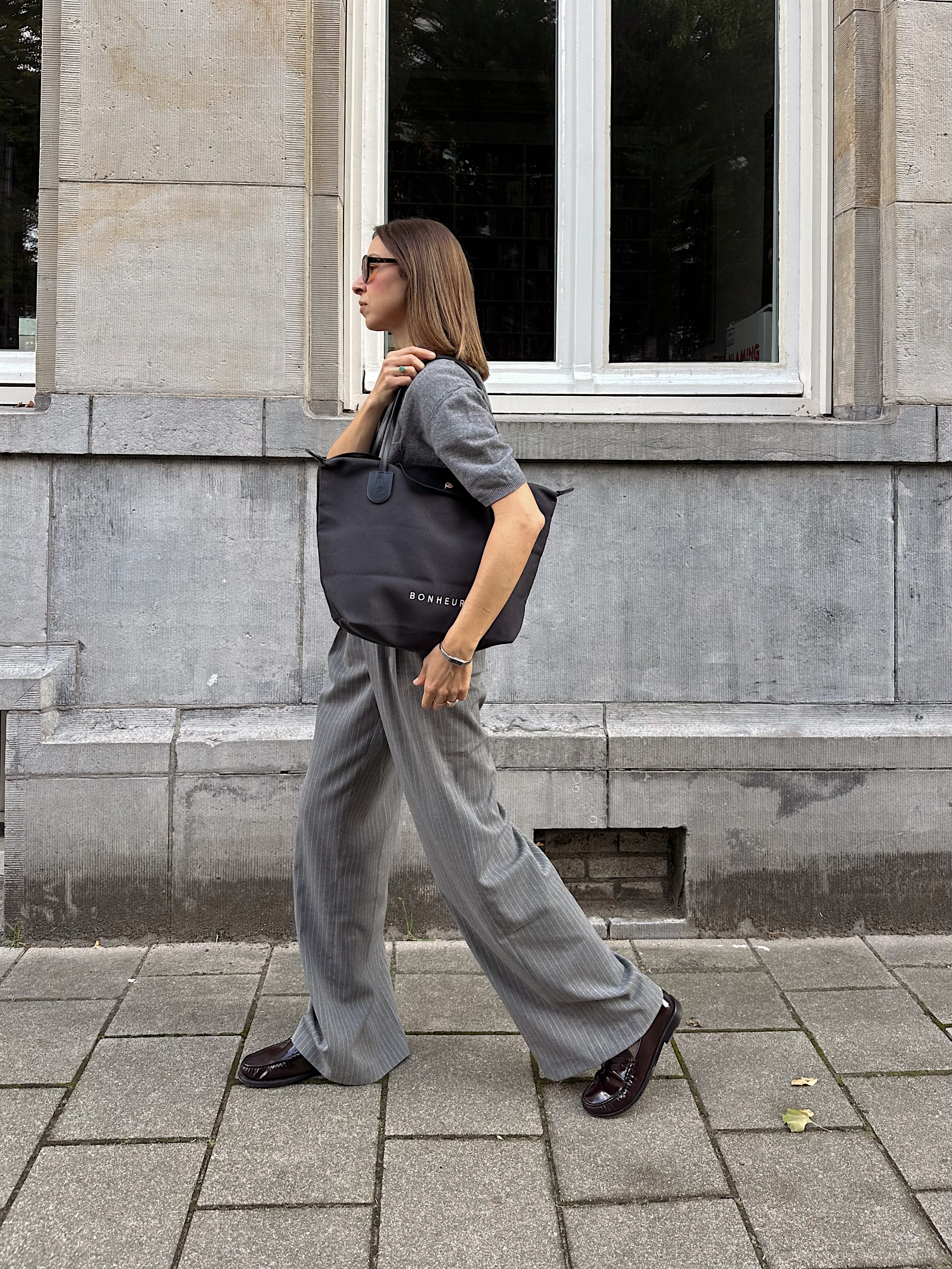 N°7 Canvas Bag- Denım Gray