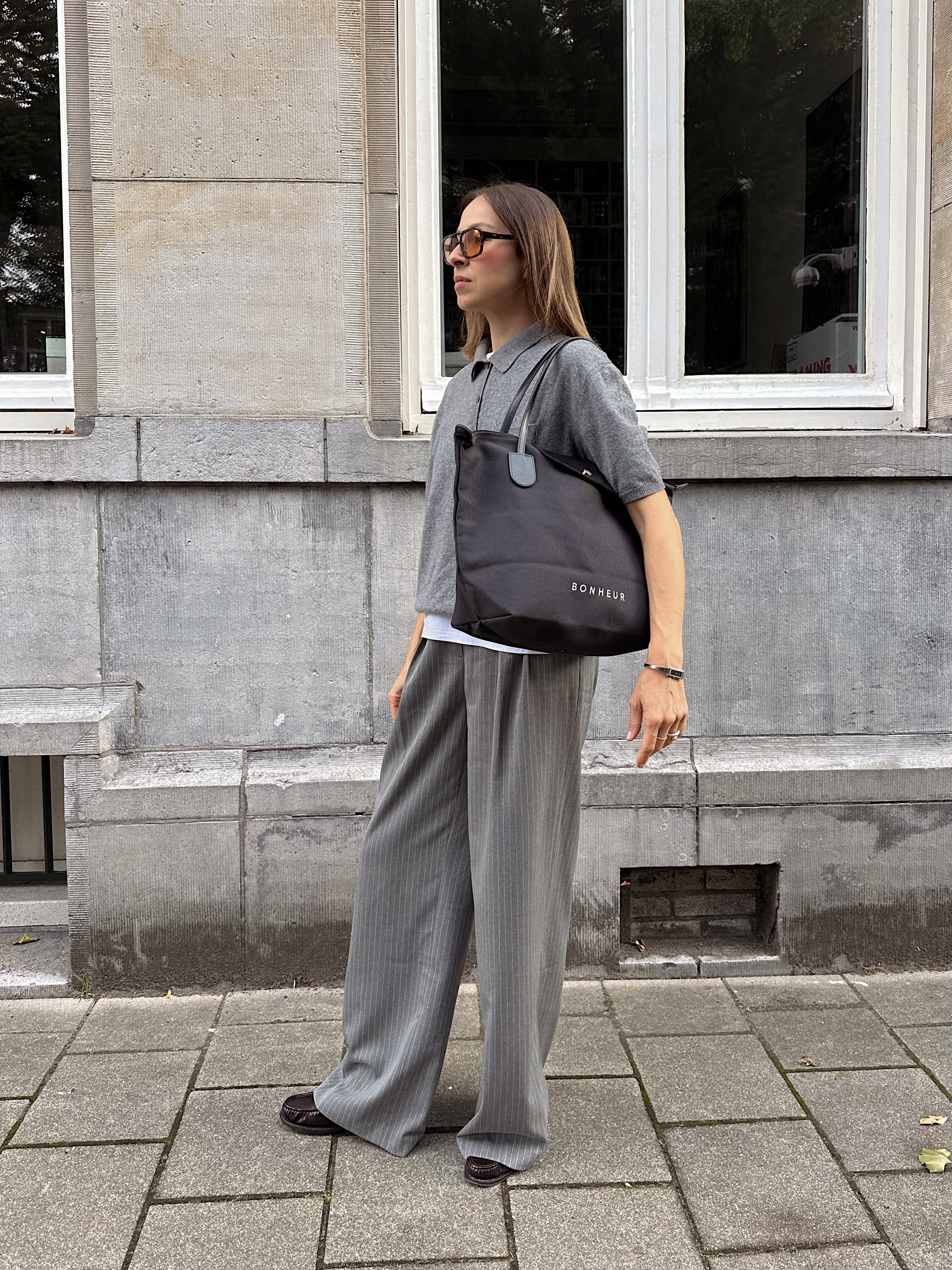 N°7 Canvas Bag- Denım Gray