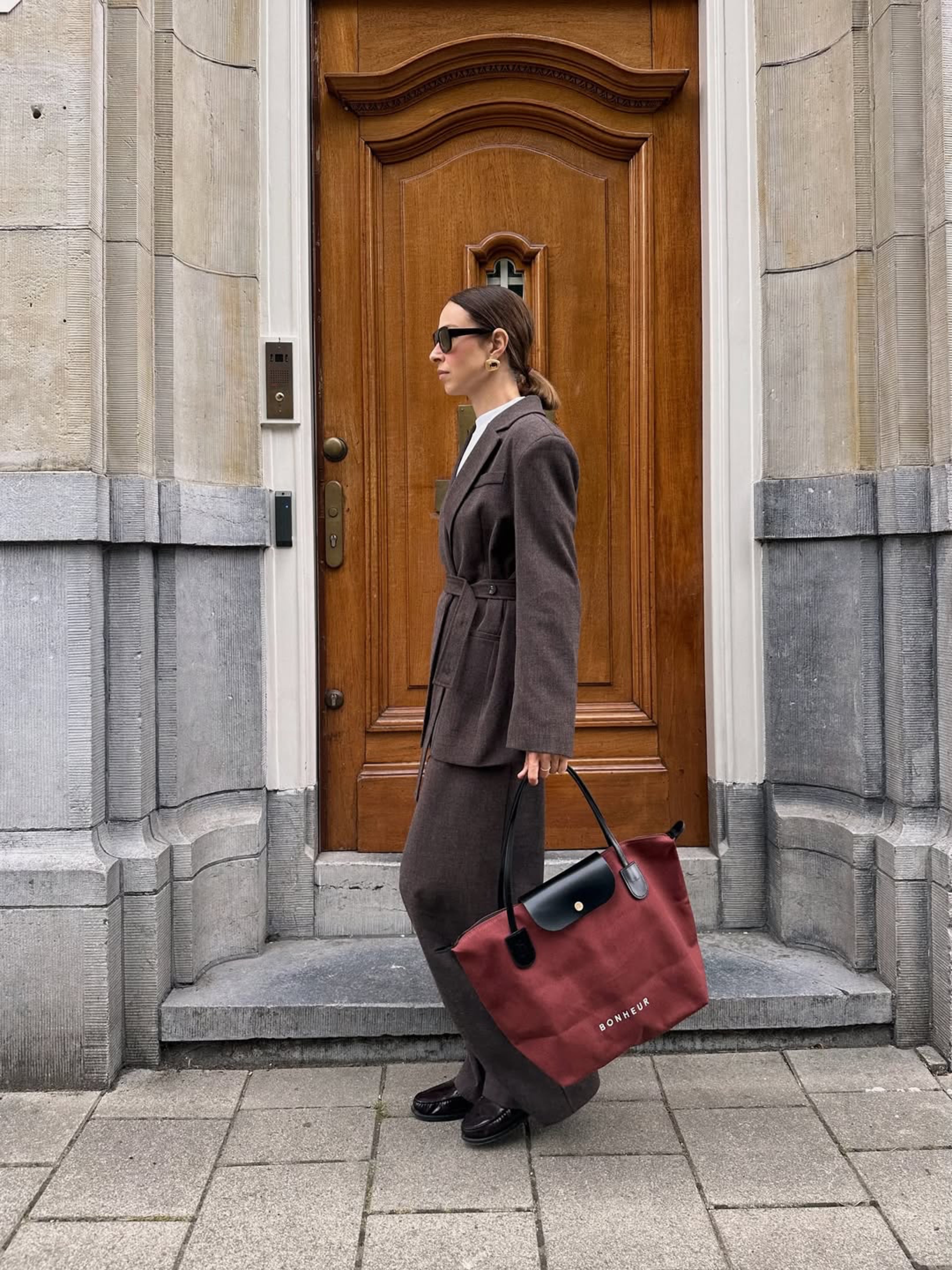 N°7 Canvas Bag- Terra Cotta