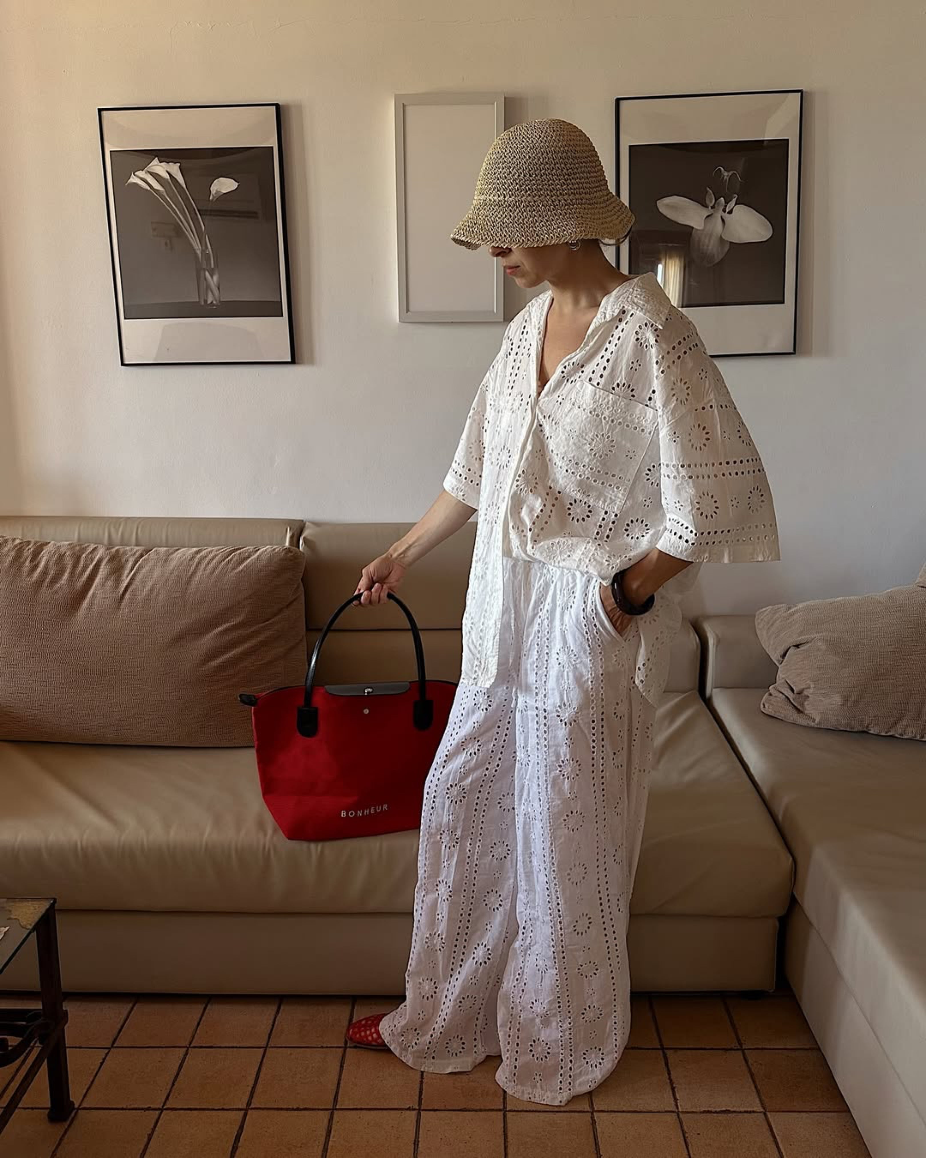 N°7 Canvas Bag- Chıllı Red