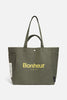 N°4 Canvas Cotton Bag- Green Splash