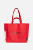 N°4 Canvas Cotton Bag- Raspberry Red