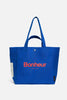 N°4 Canvas Cotton Bag- Ocean Blue