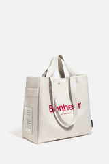 N°4 Canvas Cotton Bag- Soft Gray