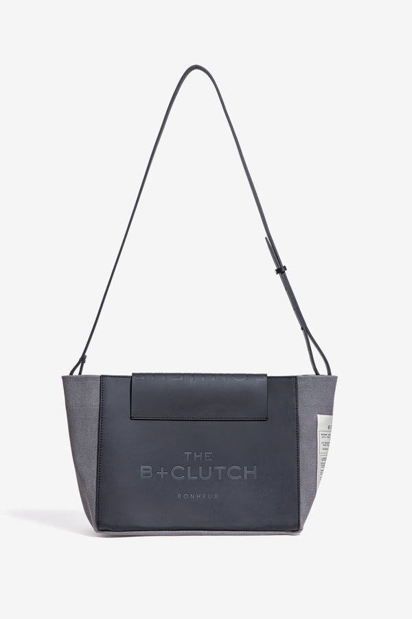 N°6 Canvas Clutch+Bag - Ghost Gray