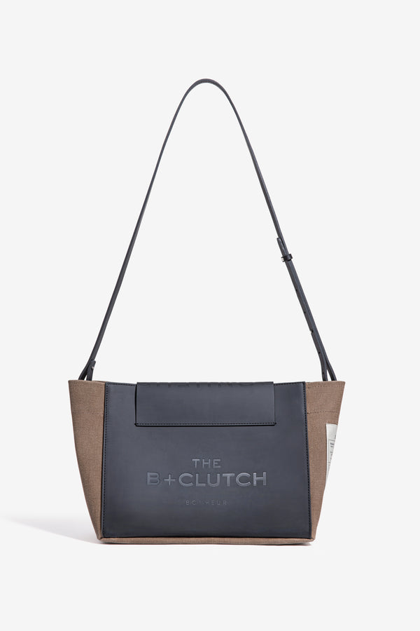 N°6 Canvas Clutch+Bag - Chocolate Malt