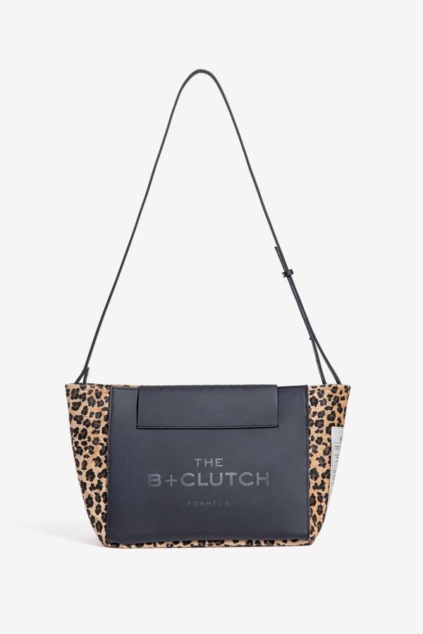 N°6 Canvas Clutch+Bag - Leopard