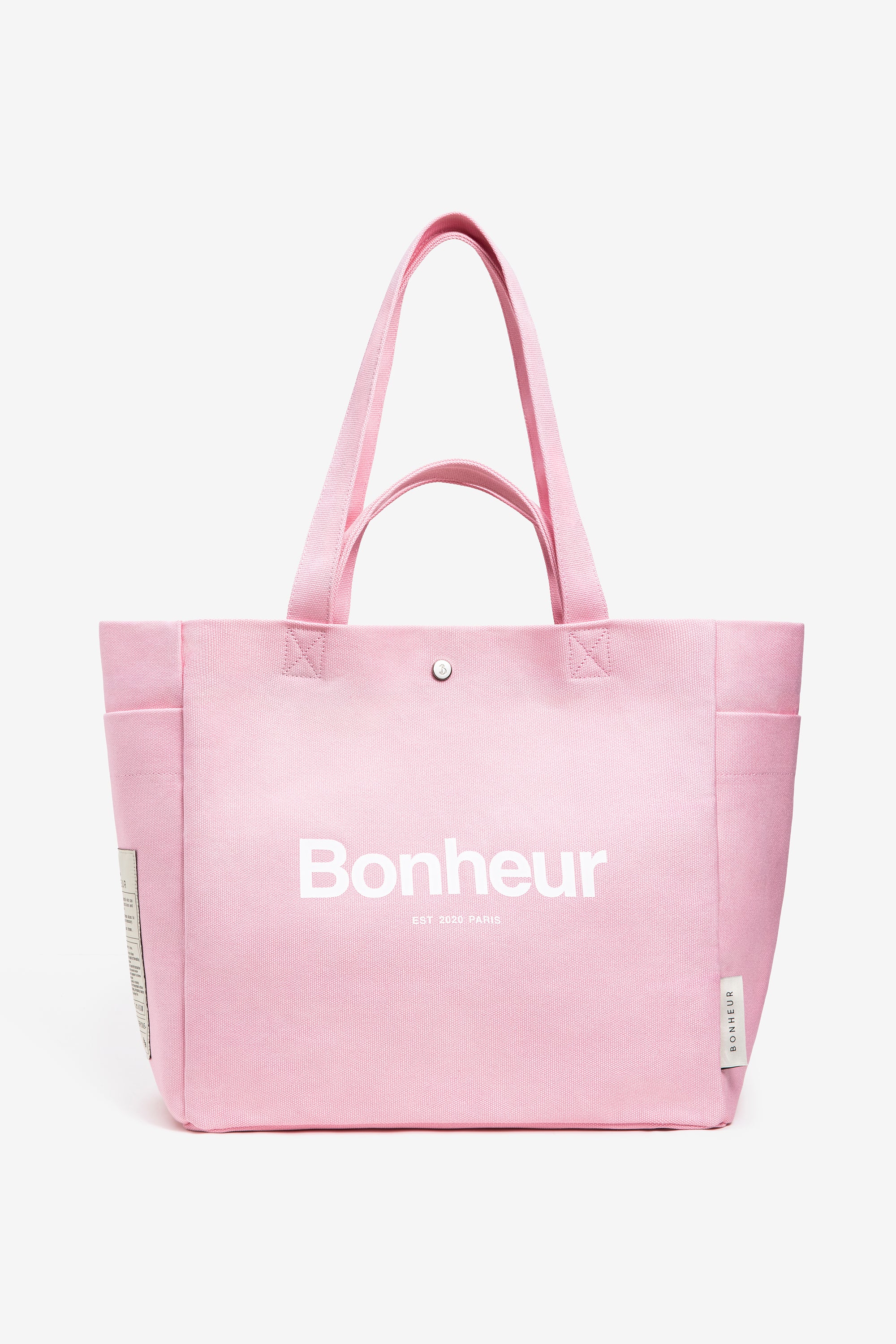 N°4 Canvas Cotton Bag- Pınk Blush