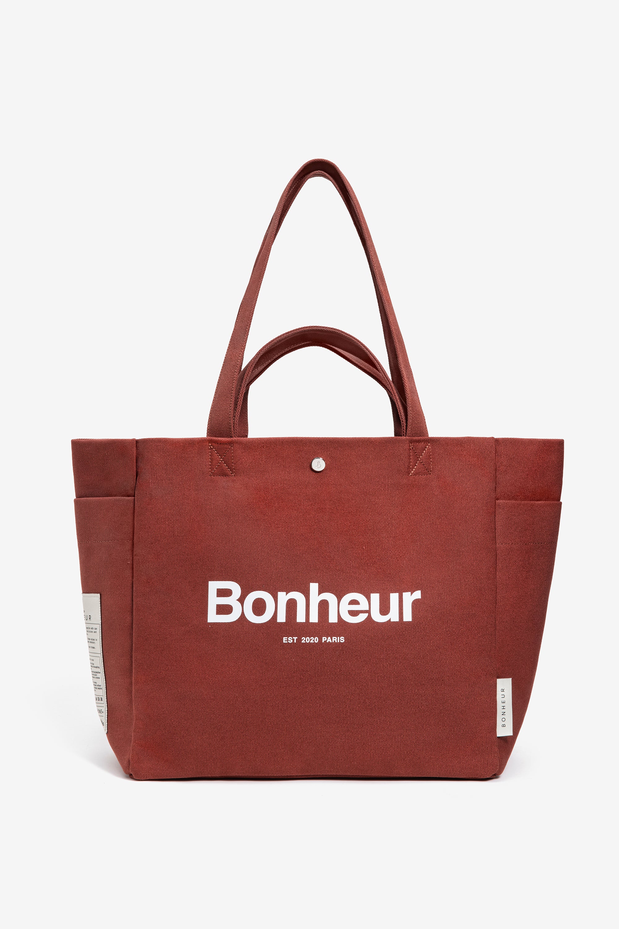 N°4 Canvas Cotton Bag- Terra Cota