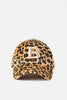 Bonheur Leopard Gabardin Şapka