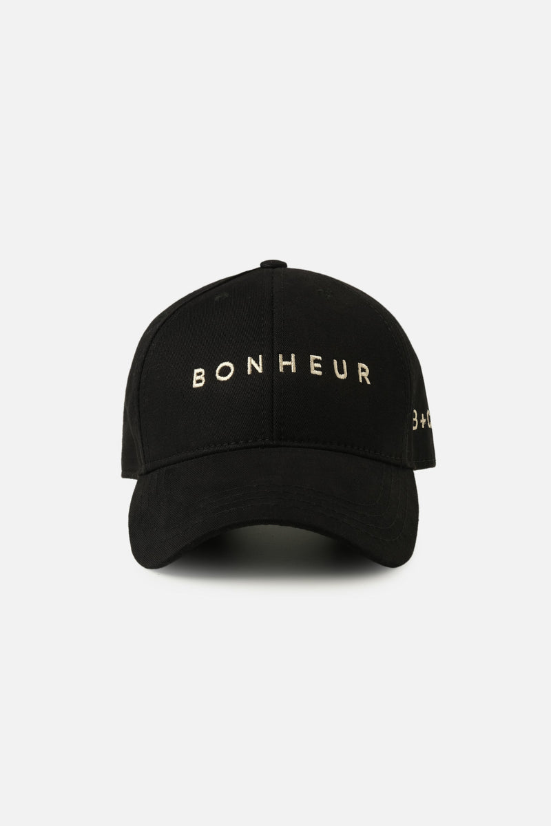 Bonheur Black Baseball Cap