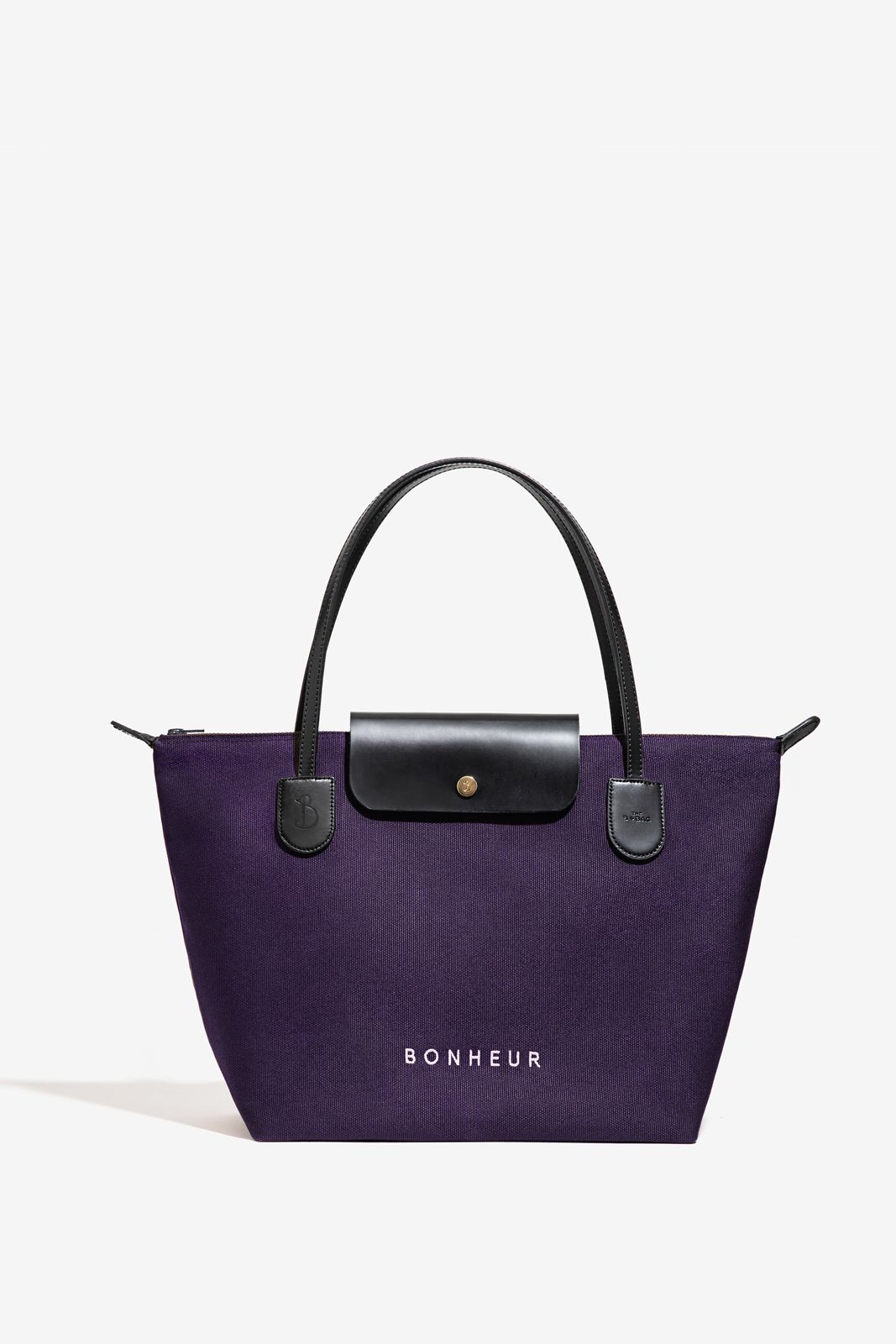 N°7 Canvas Bag- Plum Purple