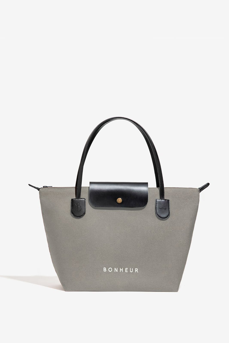 N°7 Canvas Bag- Stone Gray