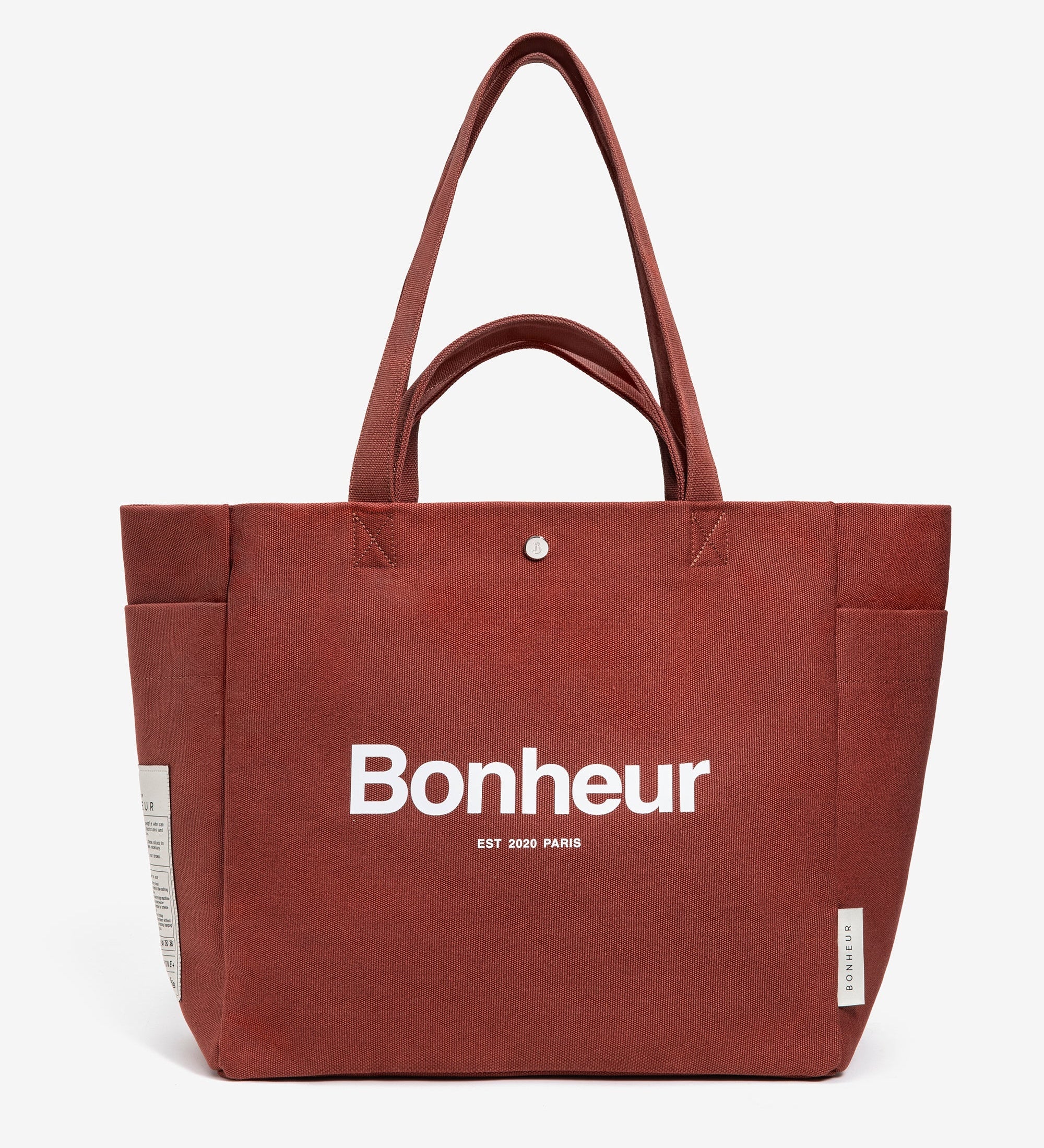 N°4 Canvas Cotton Bag- Terra Cota
