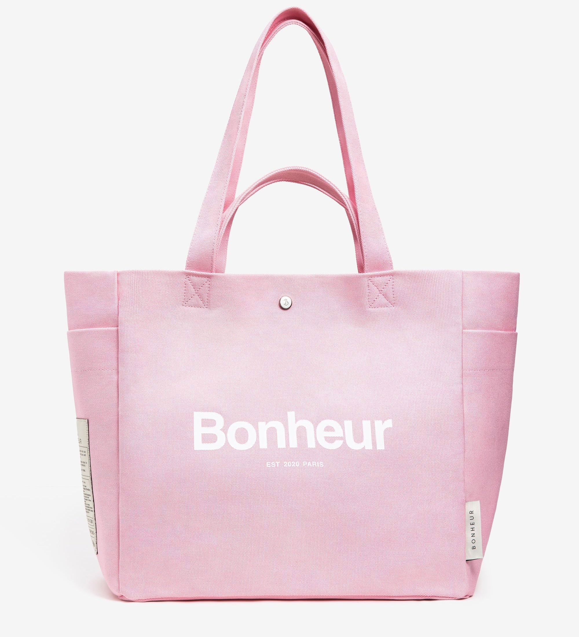 N°4 Canvas Cotton Bag- Pınk Blush
