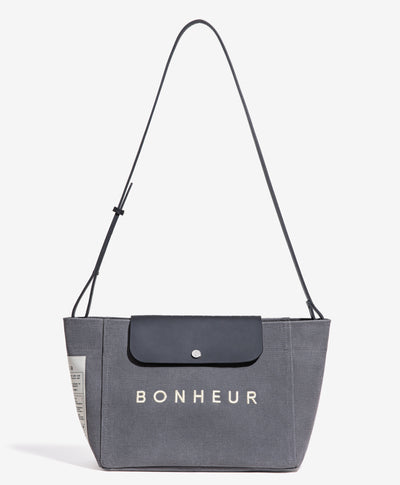 N°6 Canvas Clutch+Bag - Ghost Gray